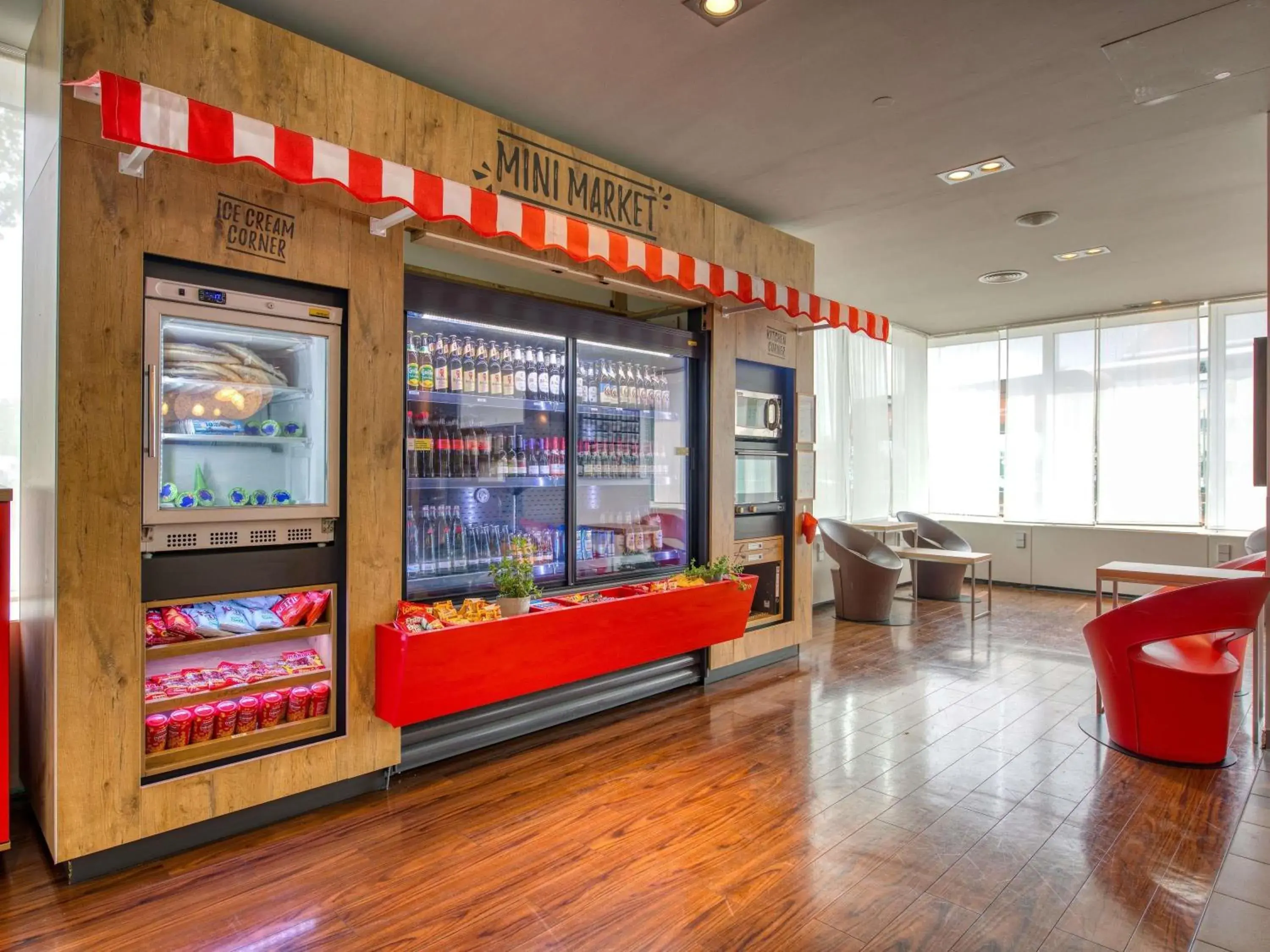 Lounge or bar in ibis Berlin Messe Lounge or bar in ibis Berlin Messe