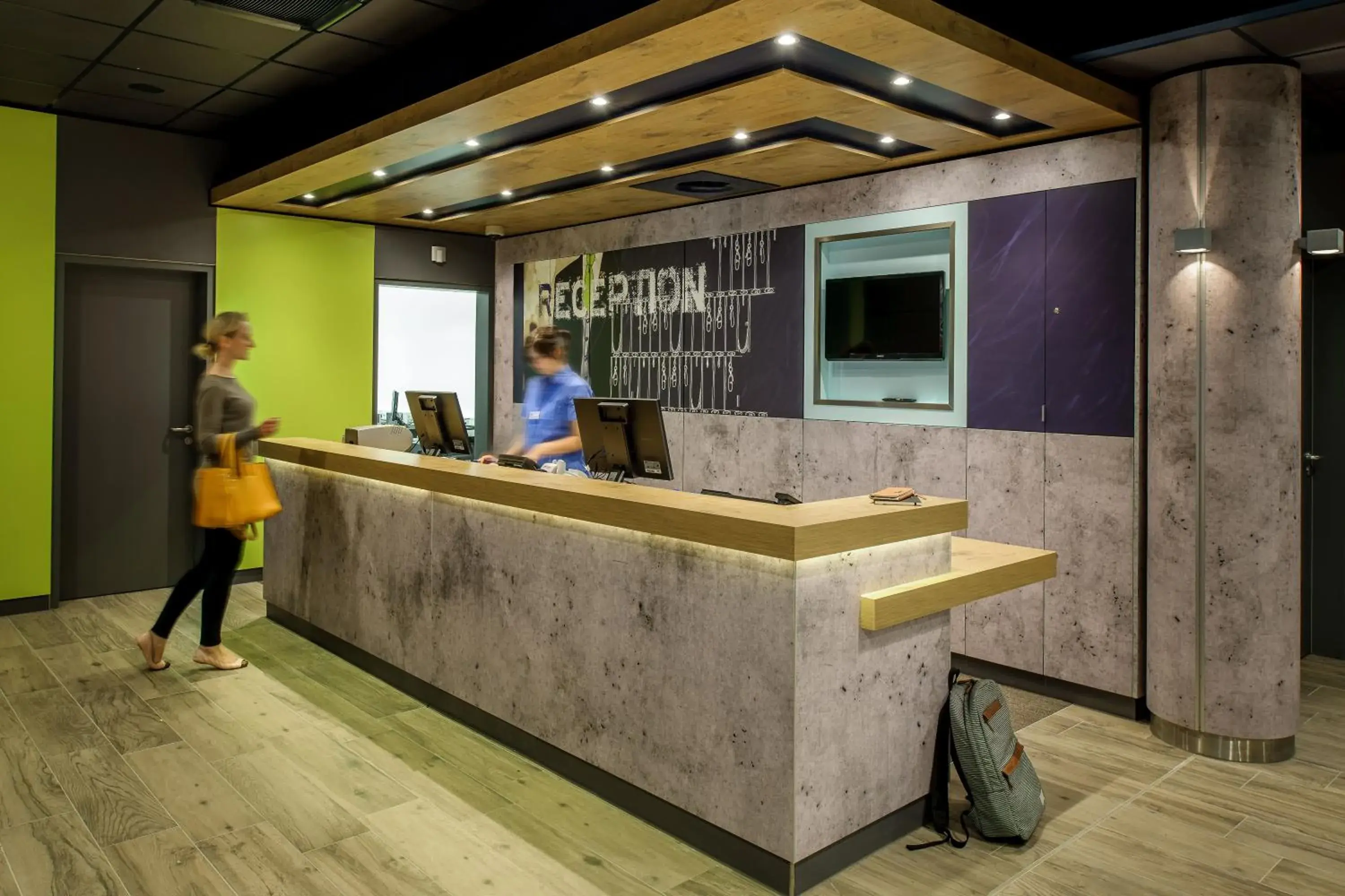 Lobby or reception in ibis budget Stuttgart City Nord Lobby or reception in ibis budget Stuttgart City Nord