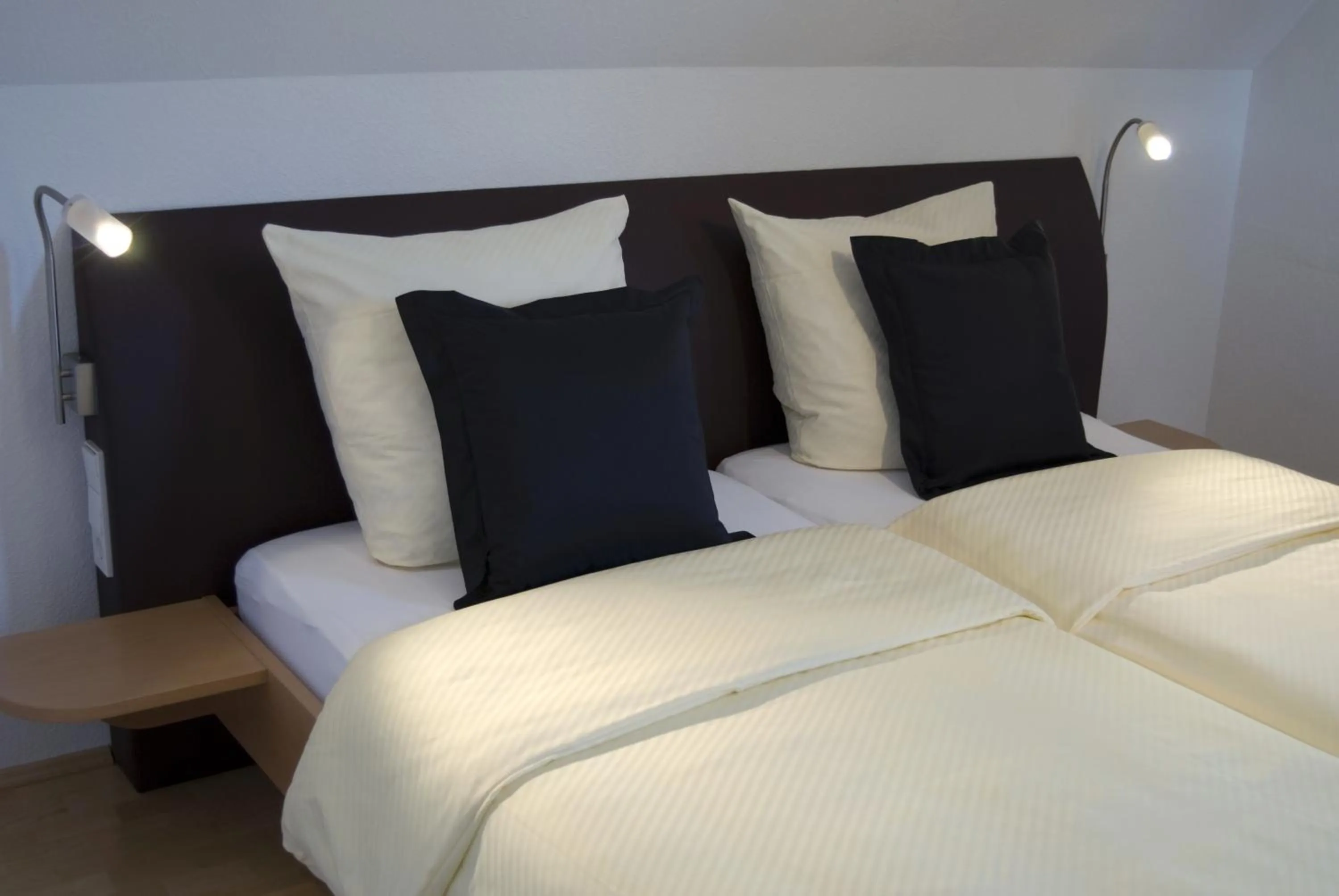 Bed in Landidyll Hotel Lamm