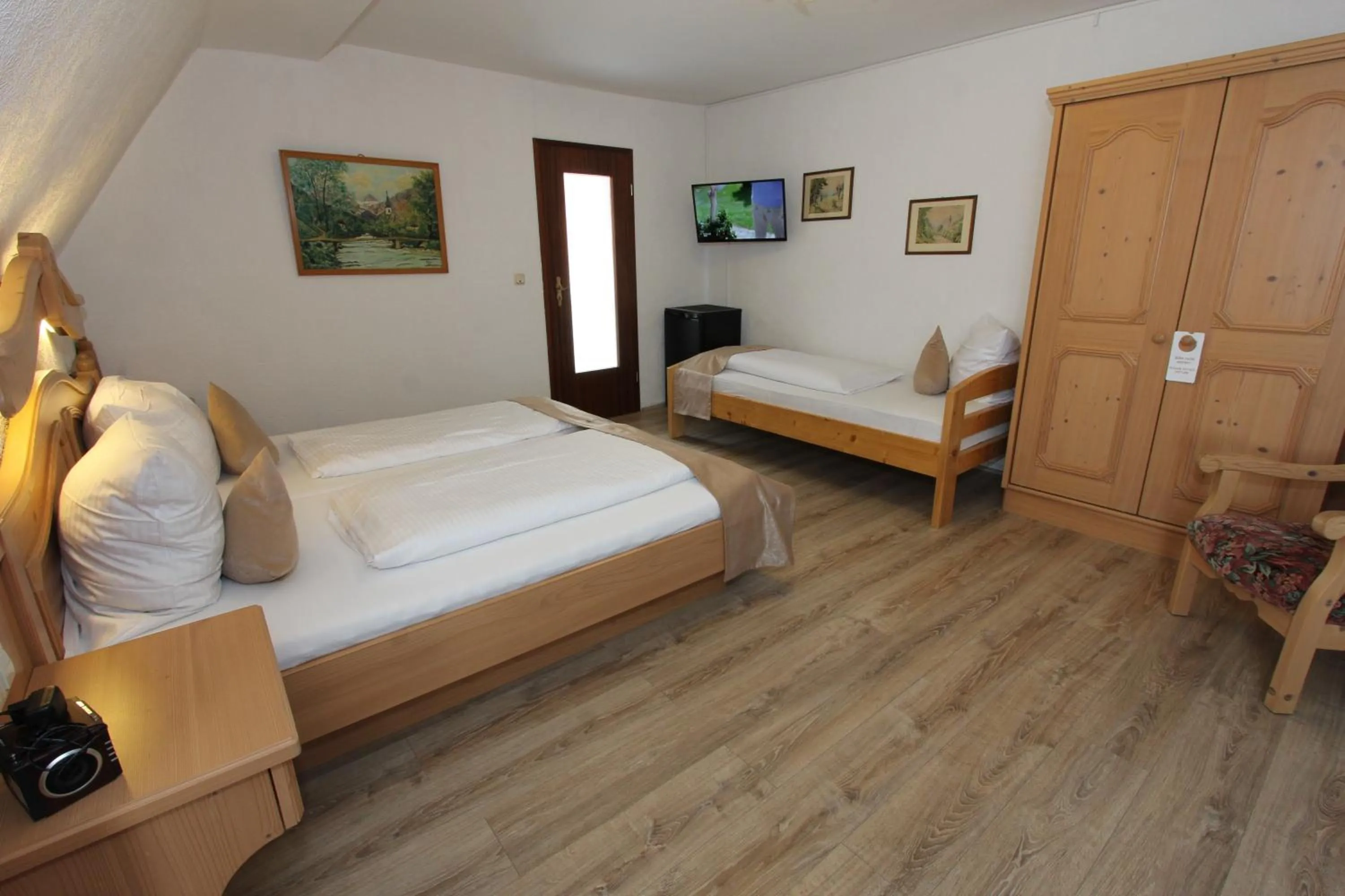 Bed in Hotel "Glück Auf "