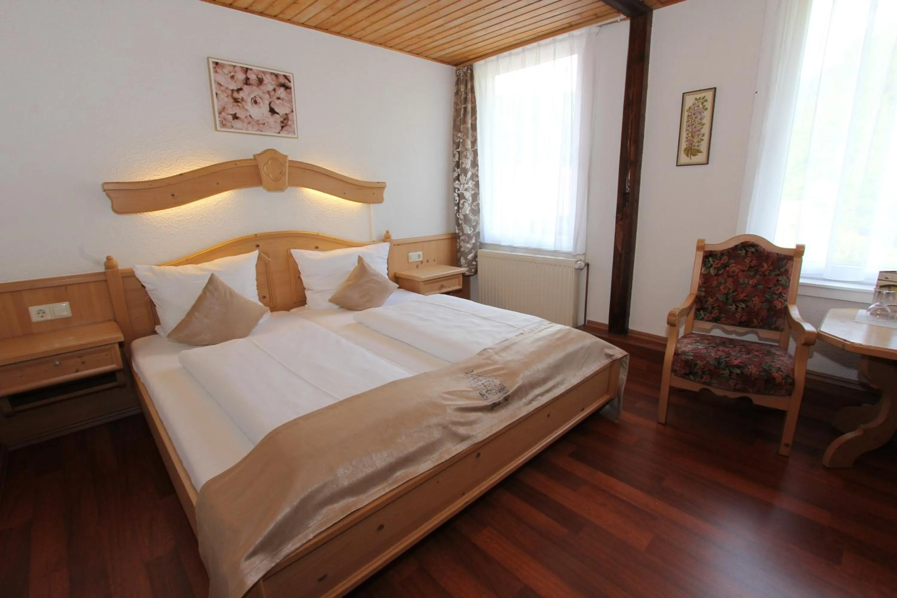 Bed in Hotel "Glück Auf "