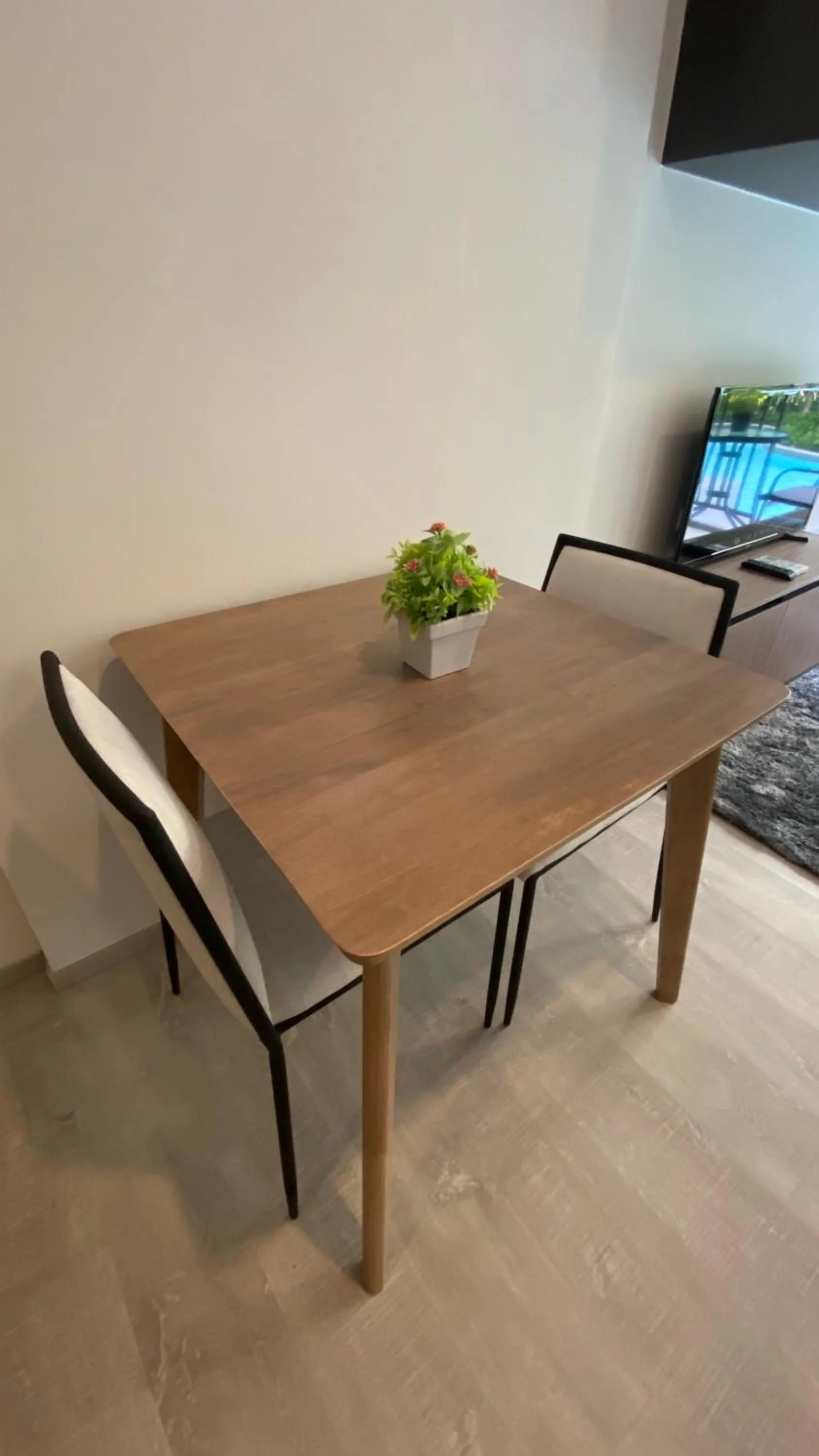 Dining area in La Casita pool access condo HuaHin