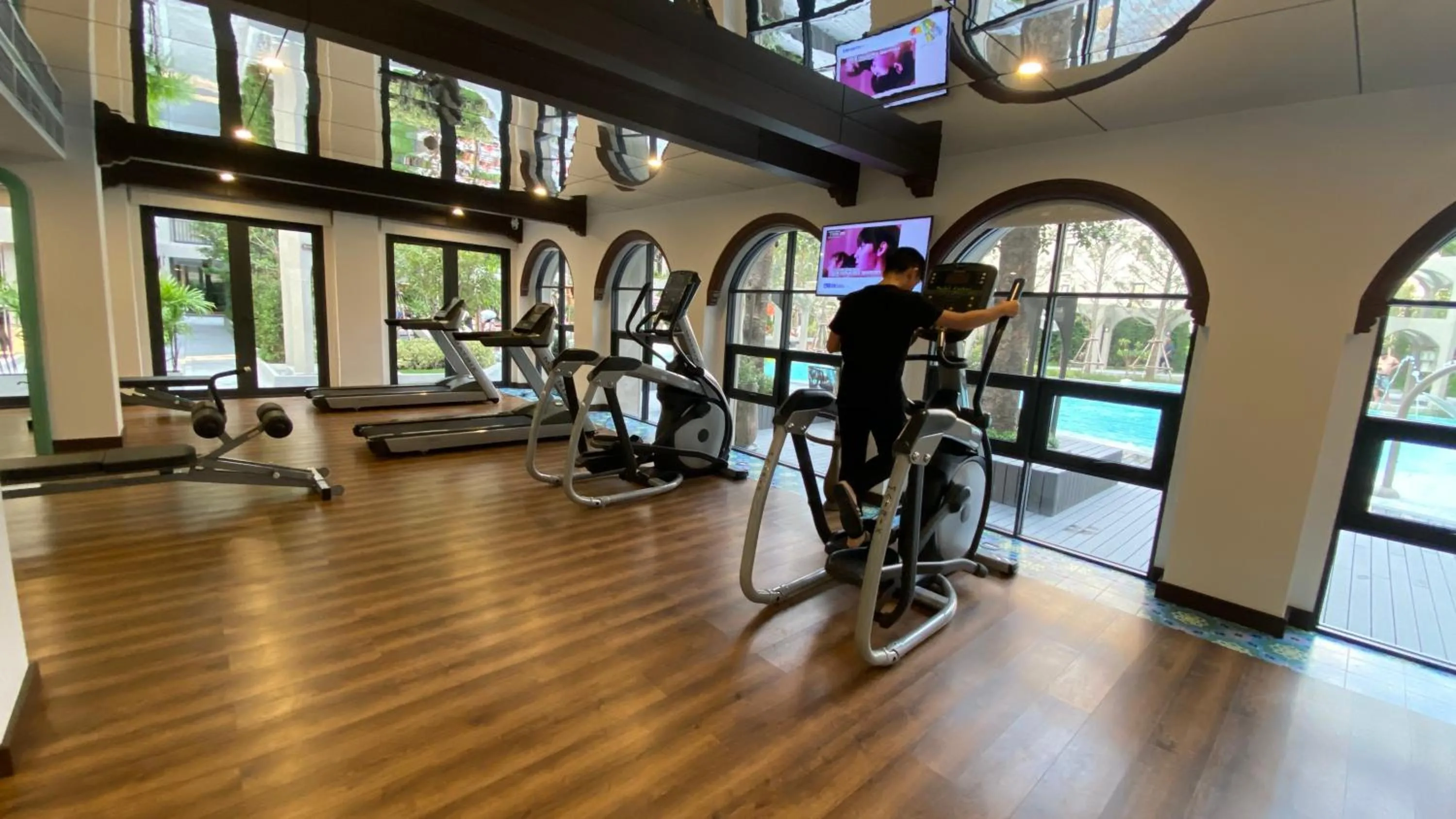 Fitness centre/facilities in La Casita pool access condo HuaHin