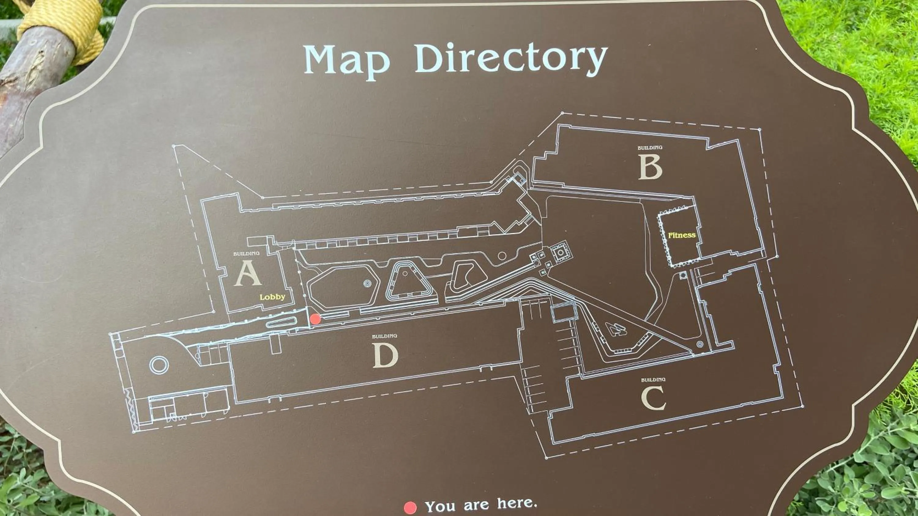Floor plan in La Casita pool access condo HuaHin
