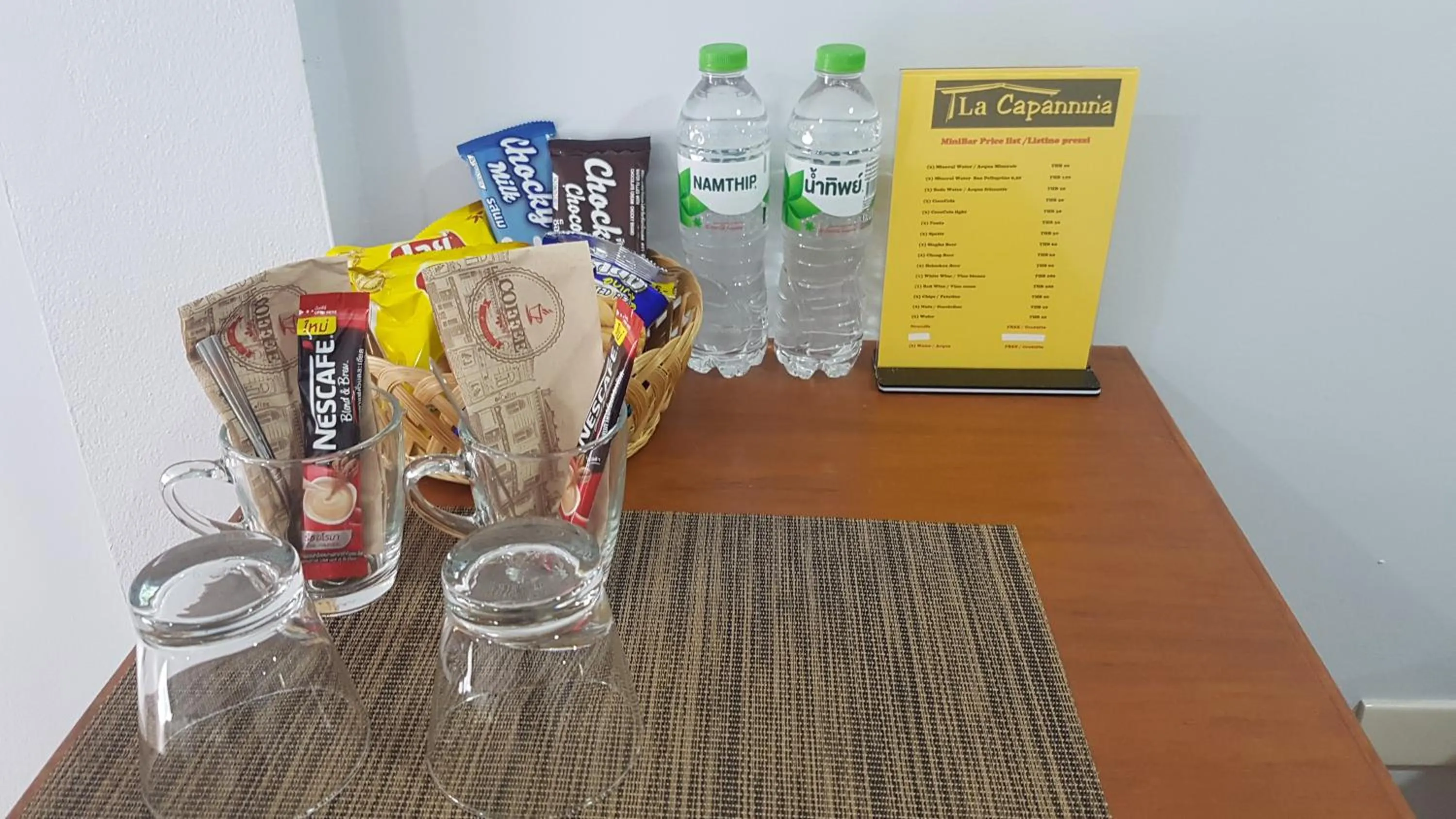 Coffee/tea facilities in La Capannina Hotel Patong