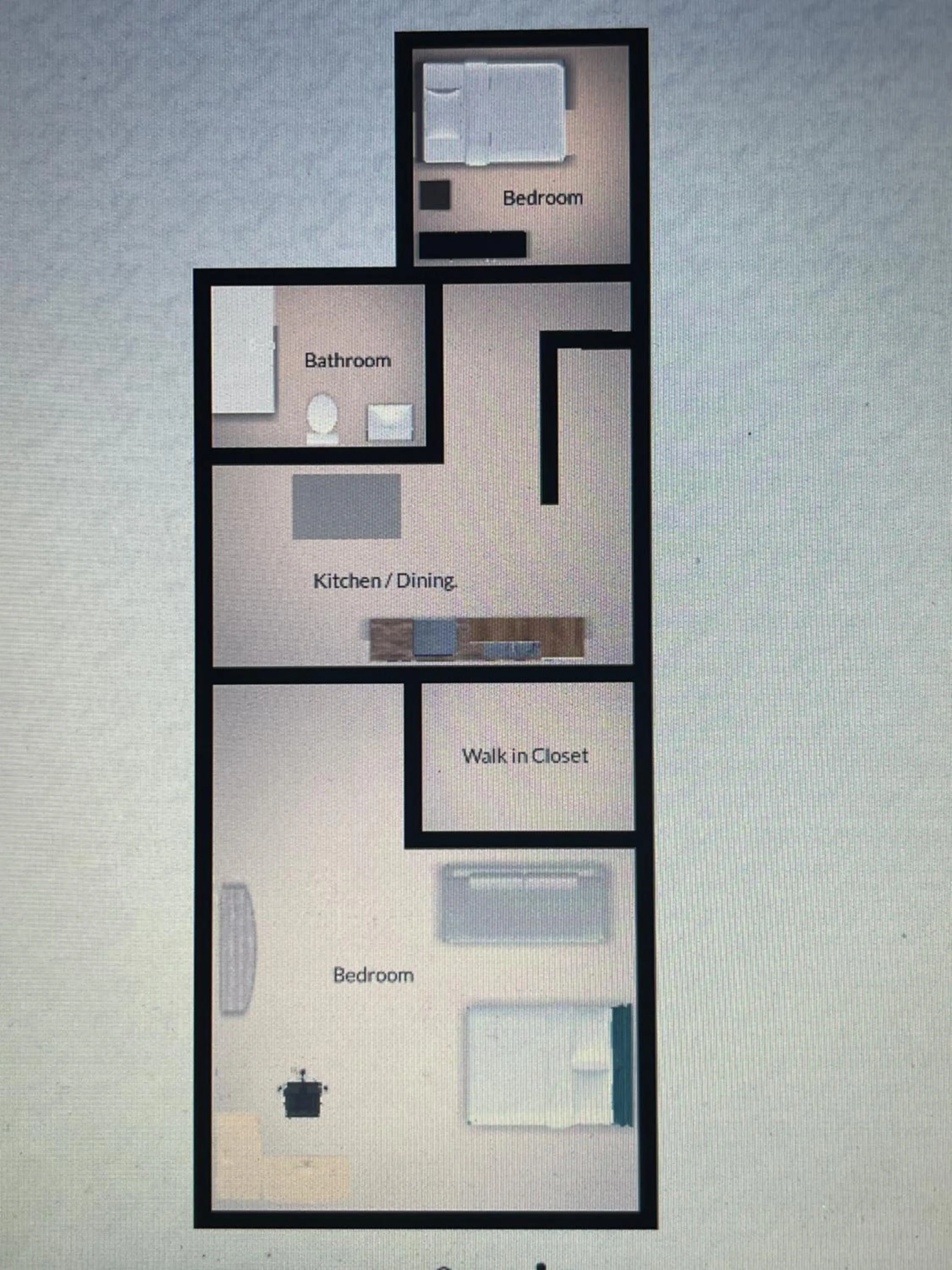 Property building in 2 Bedroom Apartment