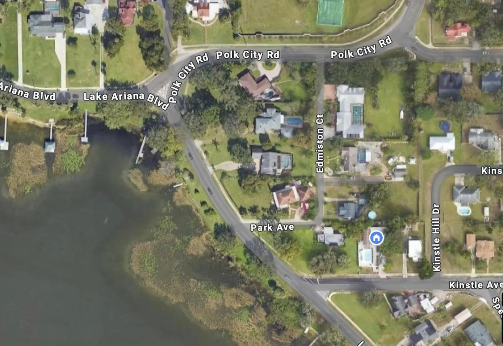 Bird's eye view in 2 Bedroom Apartment
