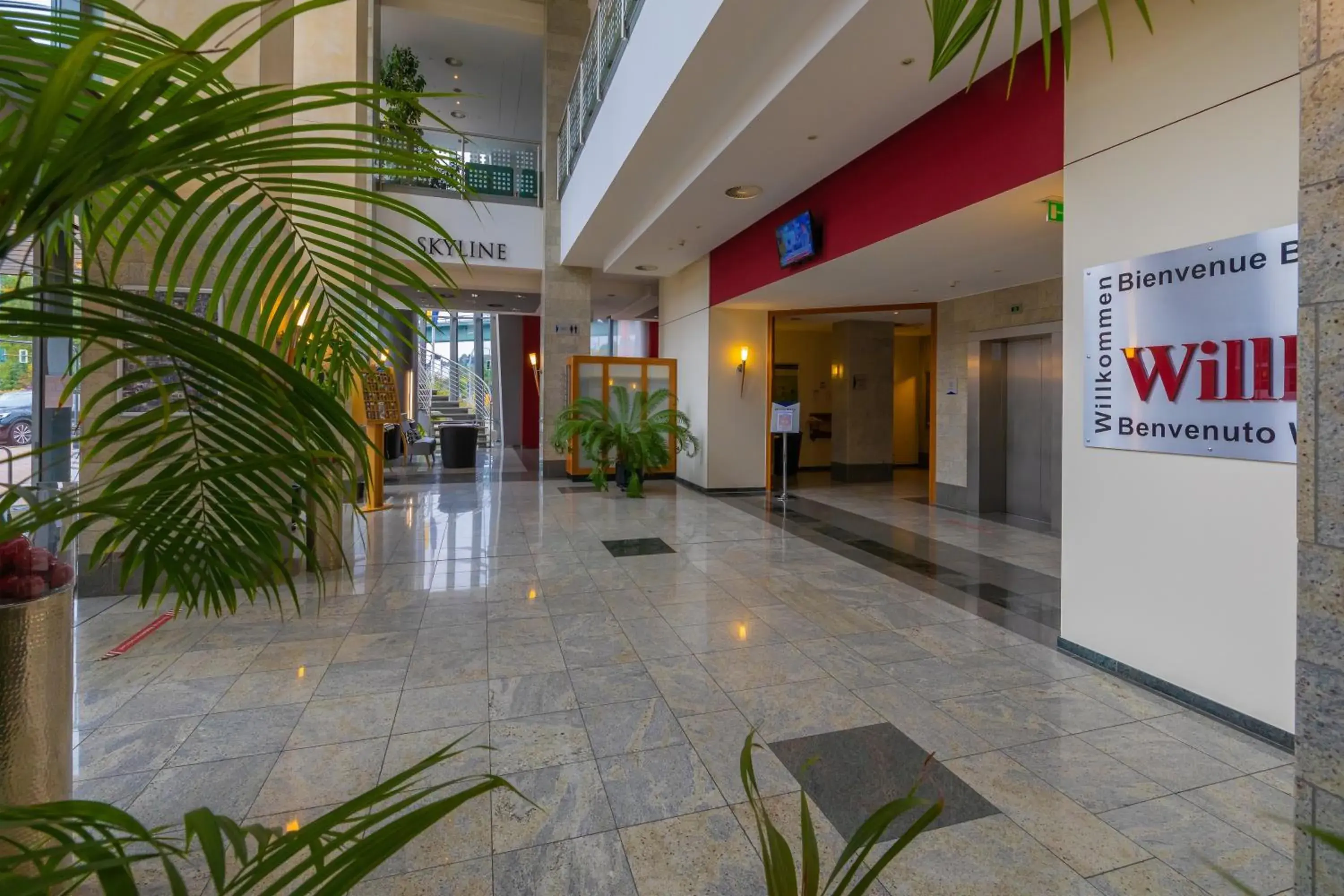 Lobby or reception in City Hotel Suhl Lobby or reception in City Hotel Suhl