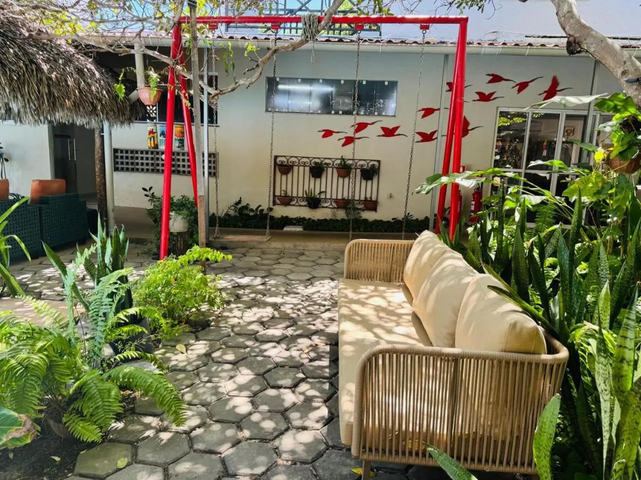 Garden in Chalé Murici Lençóis