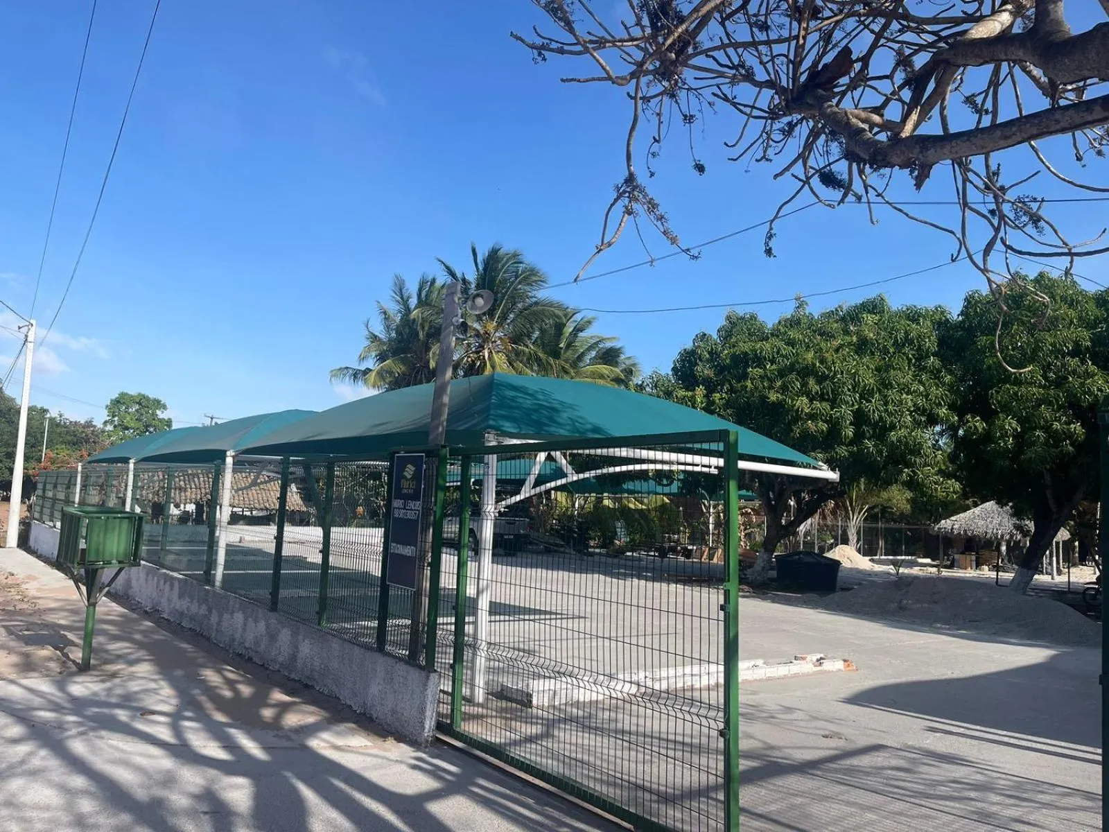 Parking in Chalé Murici Lençóis