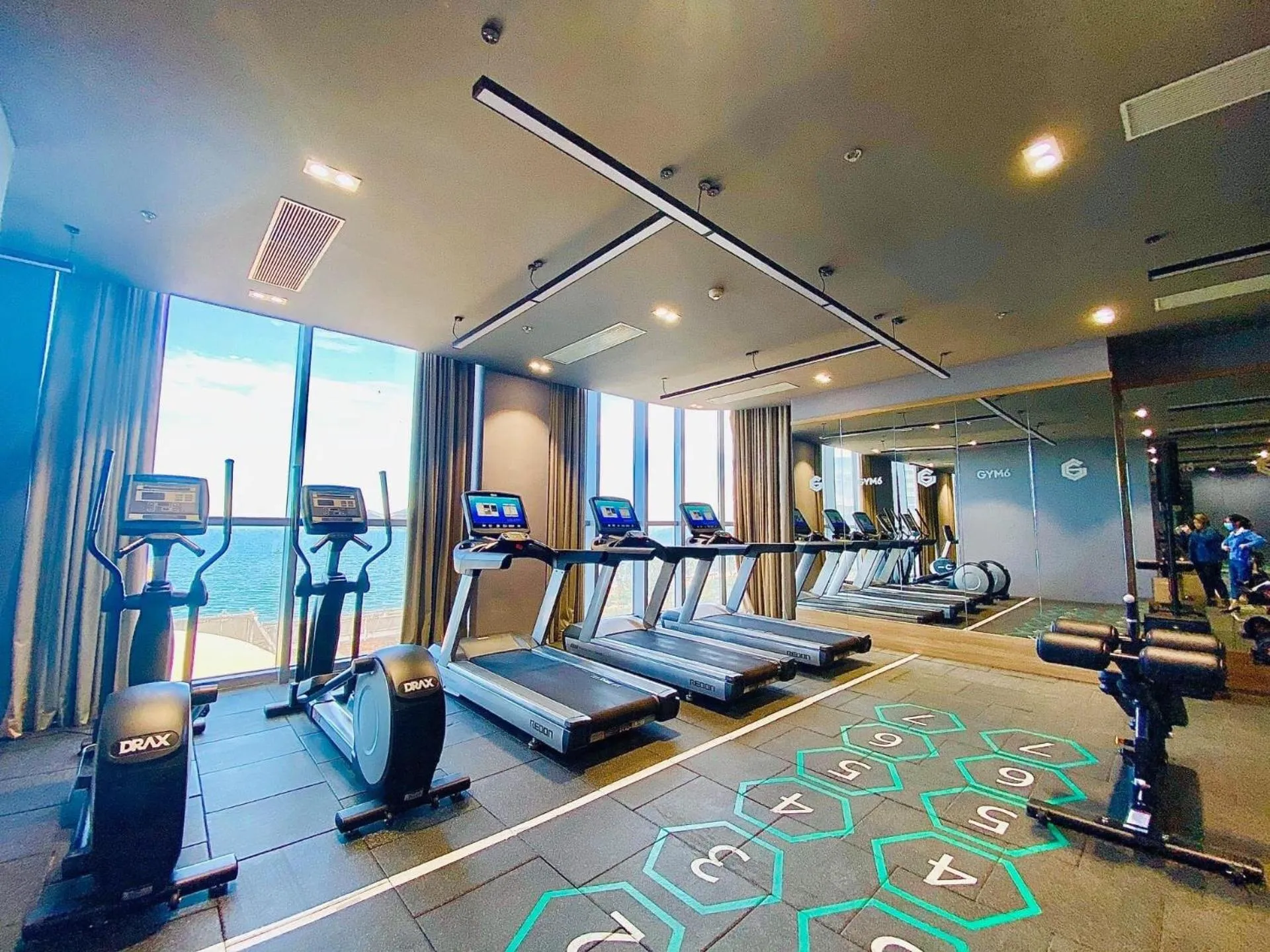 Fitness centre/facilities in Homie Panorama Beachfront Residences Nha Trang