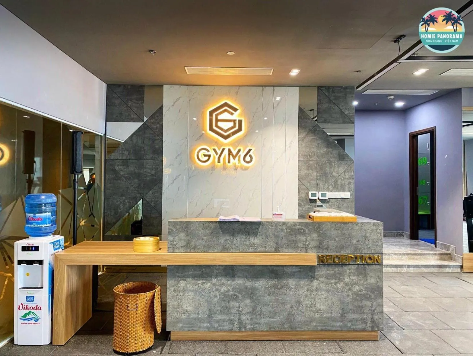 Fitness centre/facilities in Homie Panorama Beachfront Residences Nha Trang