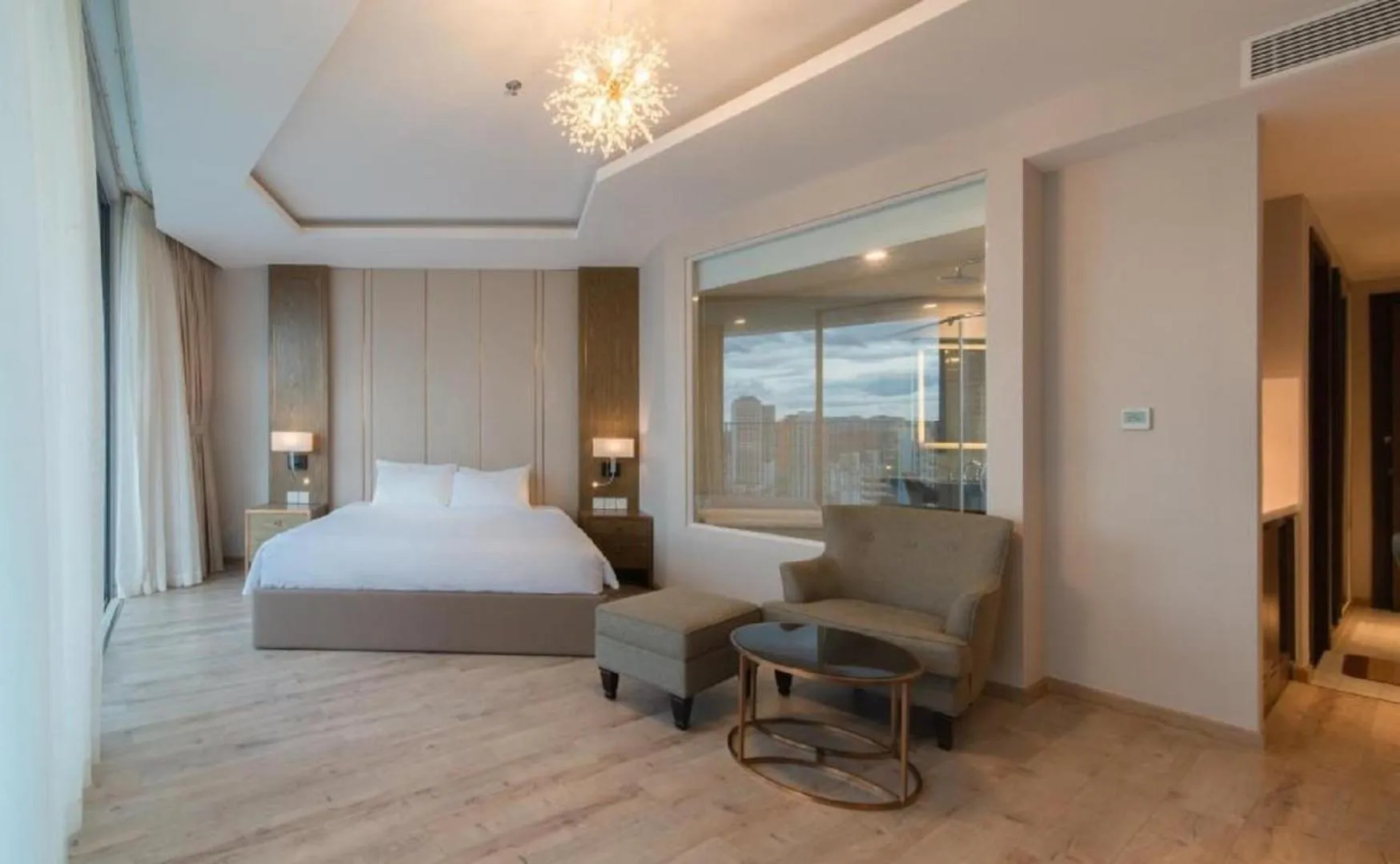 Bed in Homie Panorama Beachfront Residences Nha Trang