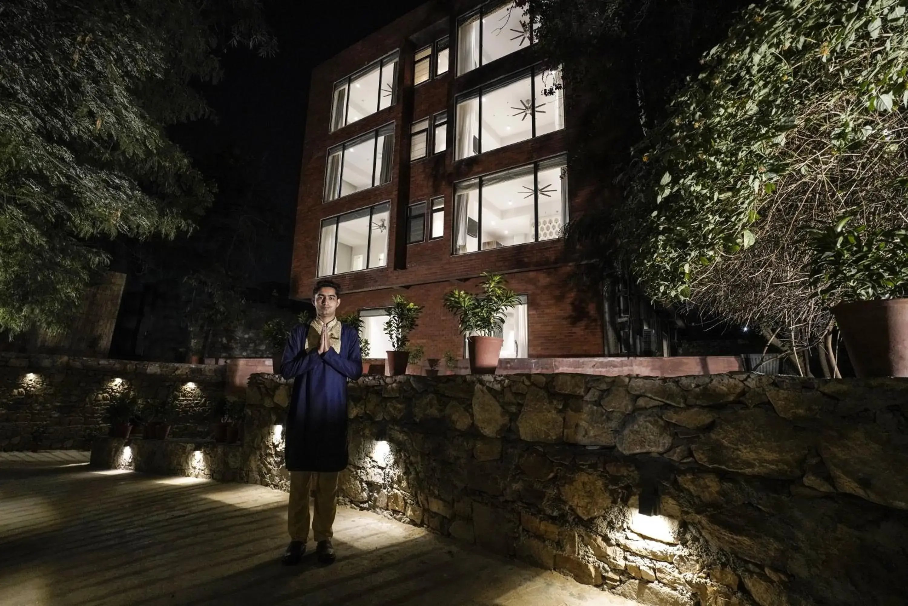 Facade/entrance in Brij Nest, Jaipur - An All Suite Boutique Hotel Facade/entrance in Brij Nest, Jaipur - An All Suite Boutique Hotel