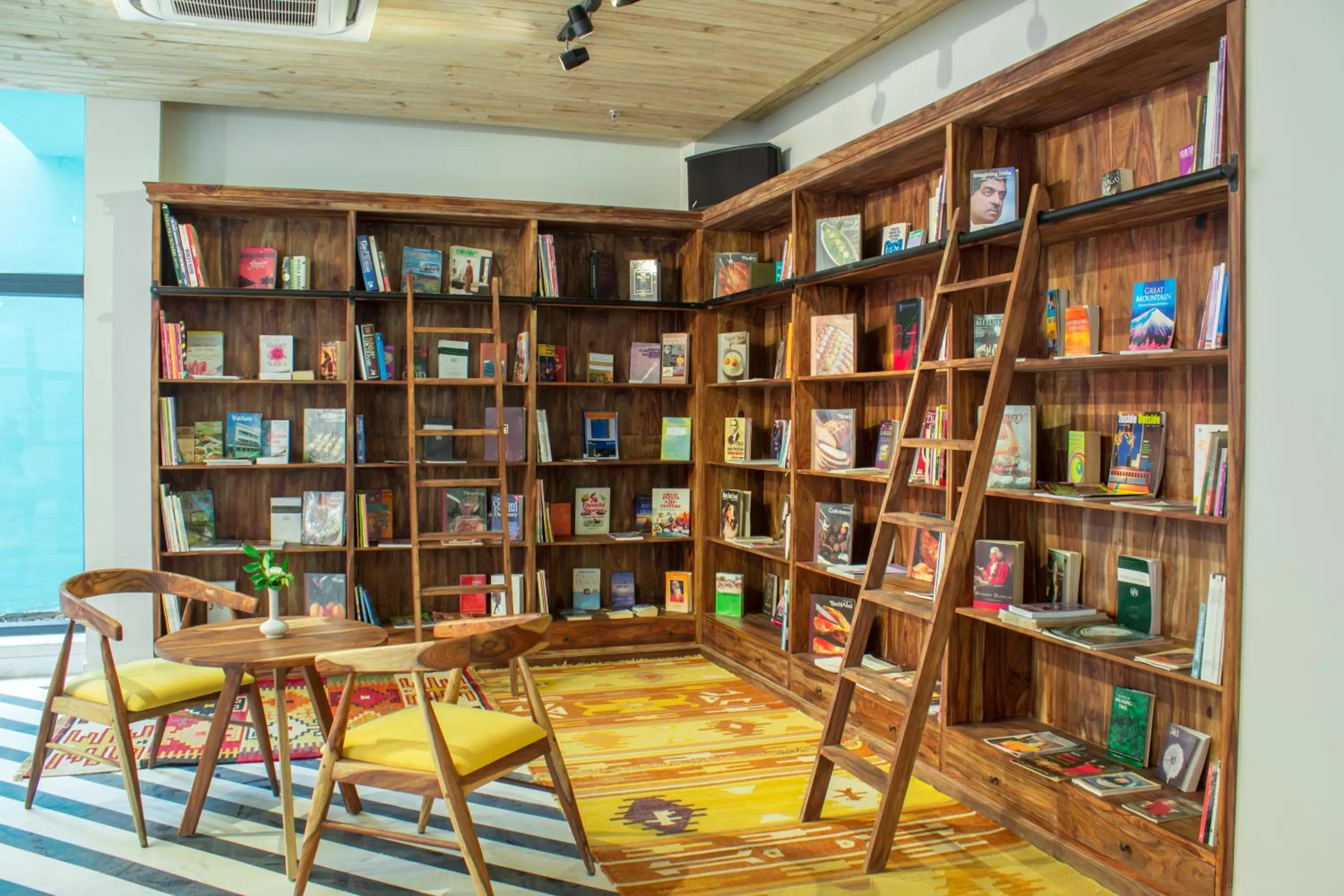 Library in Brij Nest, Jaipur - An All Suite Boutique Hotel