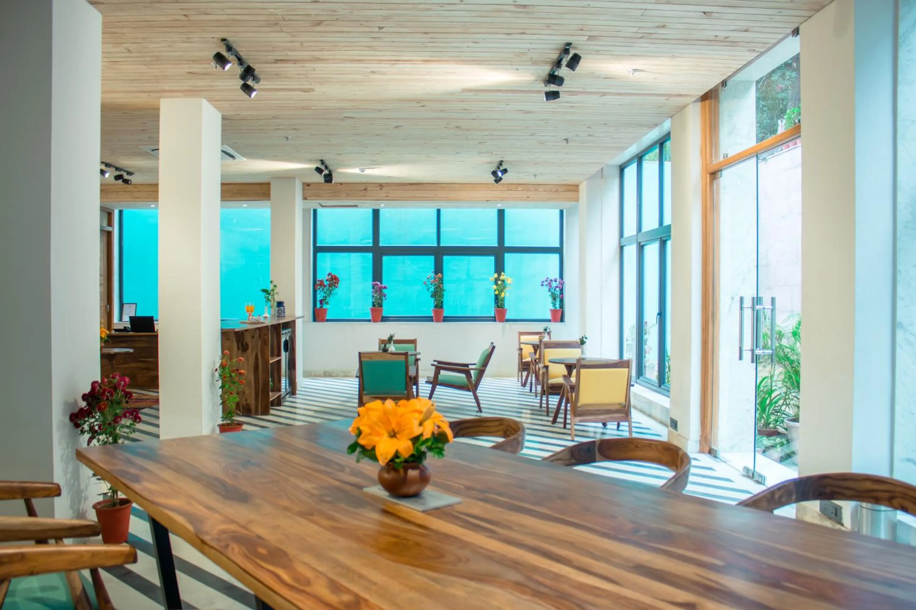 Dining area in Brij Nest, Jaipur - An All Suite Boutique Hotel