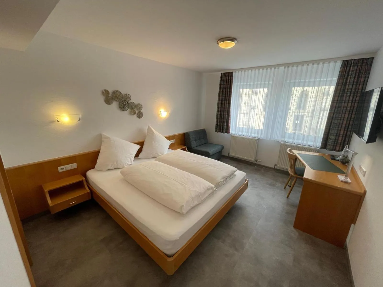 Photo of the whole room, Bed in Gasthof Hotel Adler Inneringen