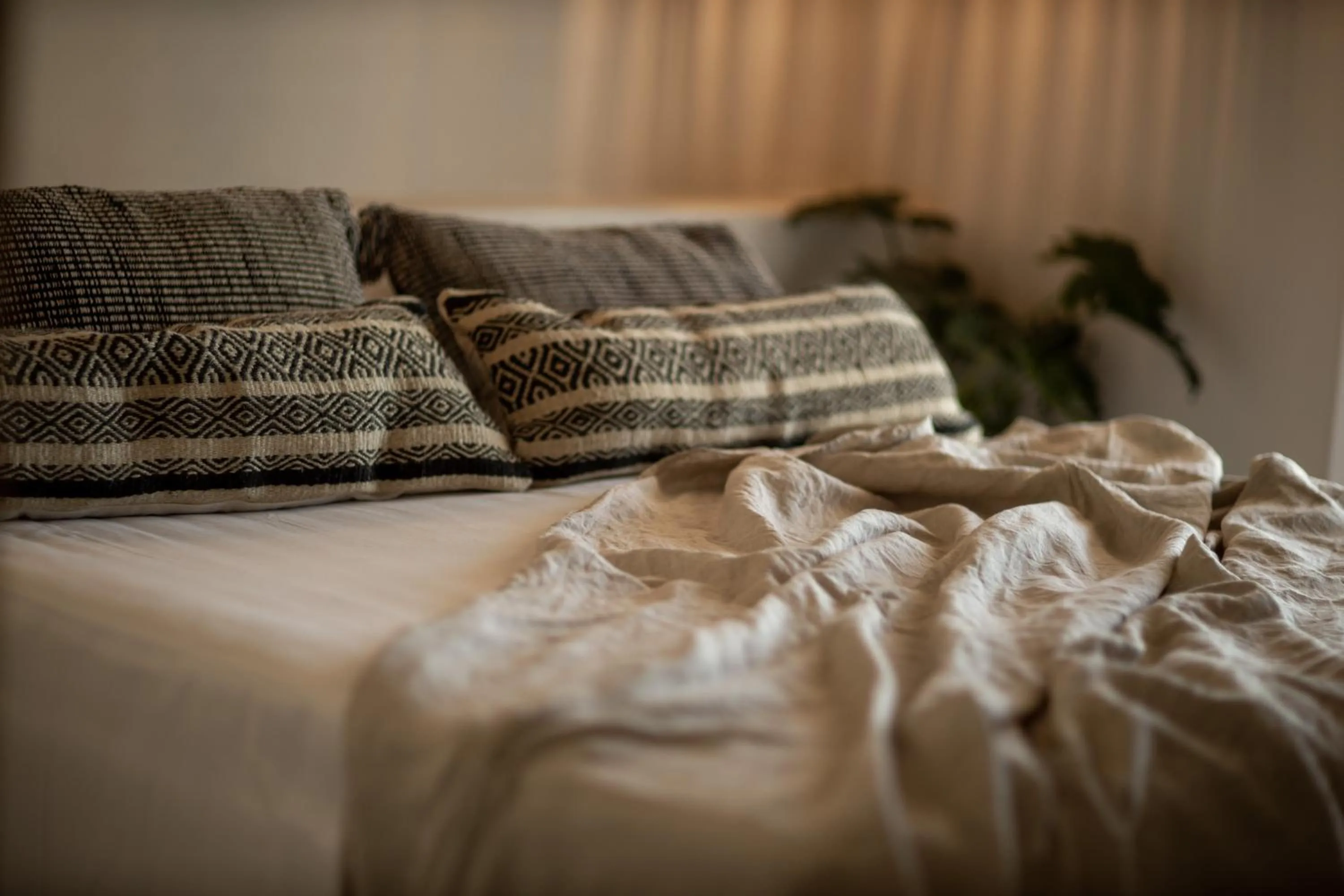 Decorative detail, Bed in Seesoo Paros Beachfront Resort