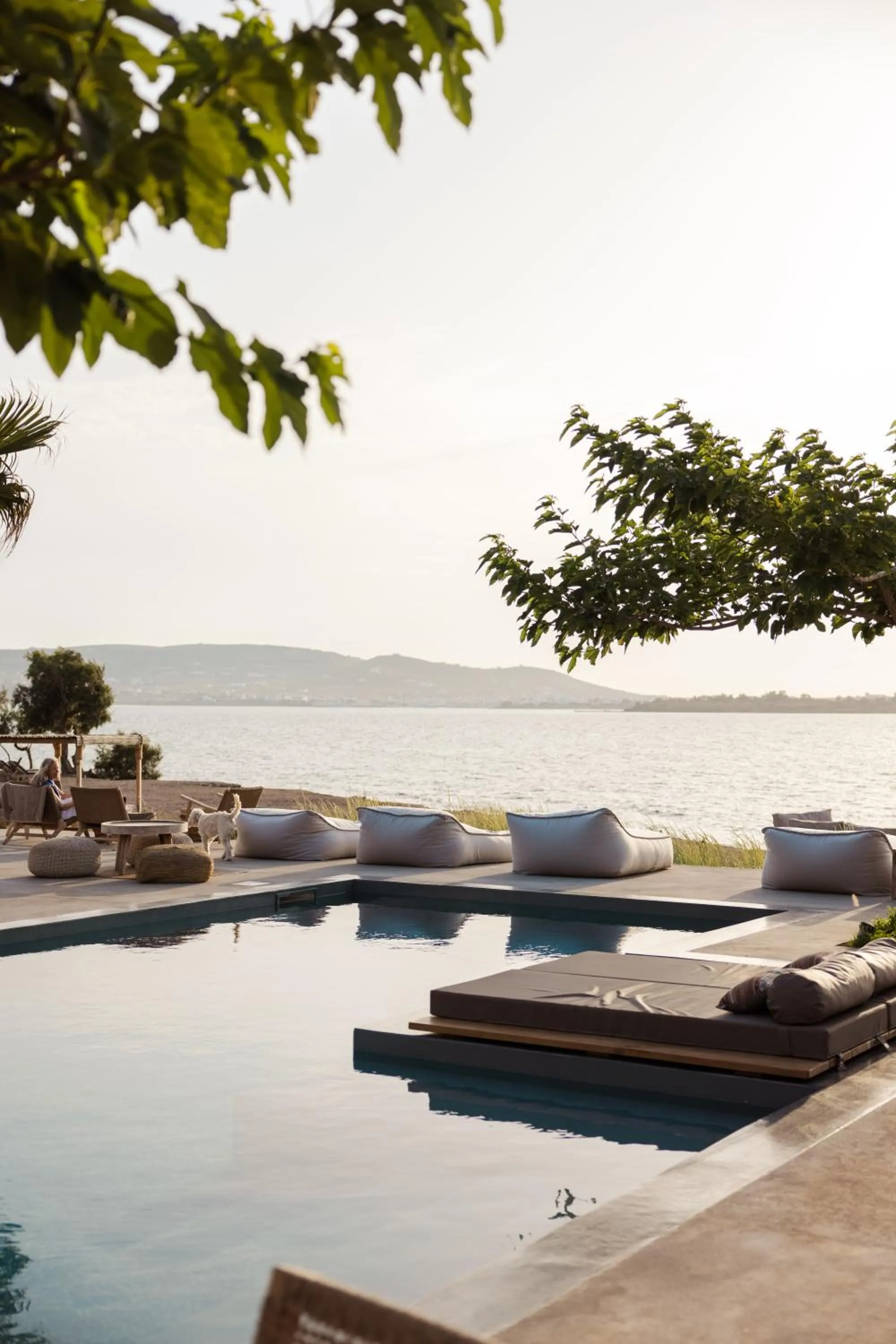 Pool view in Seesoo Paros Beachfront Resort