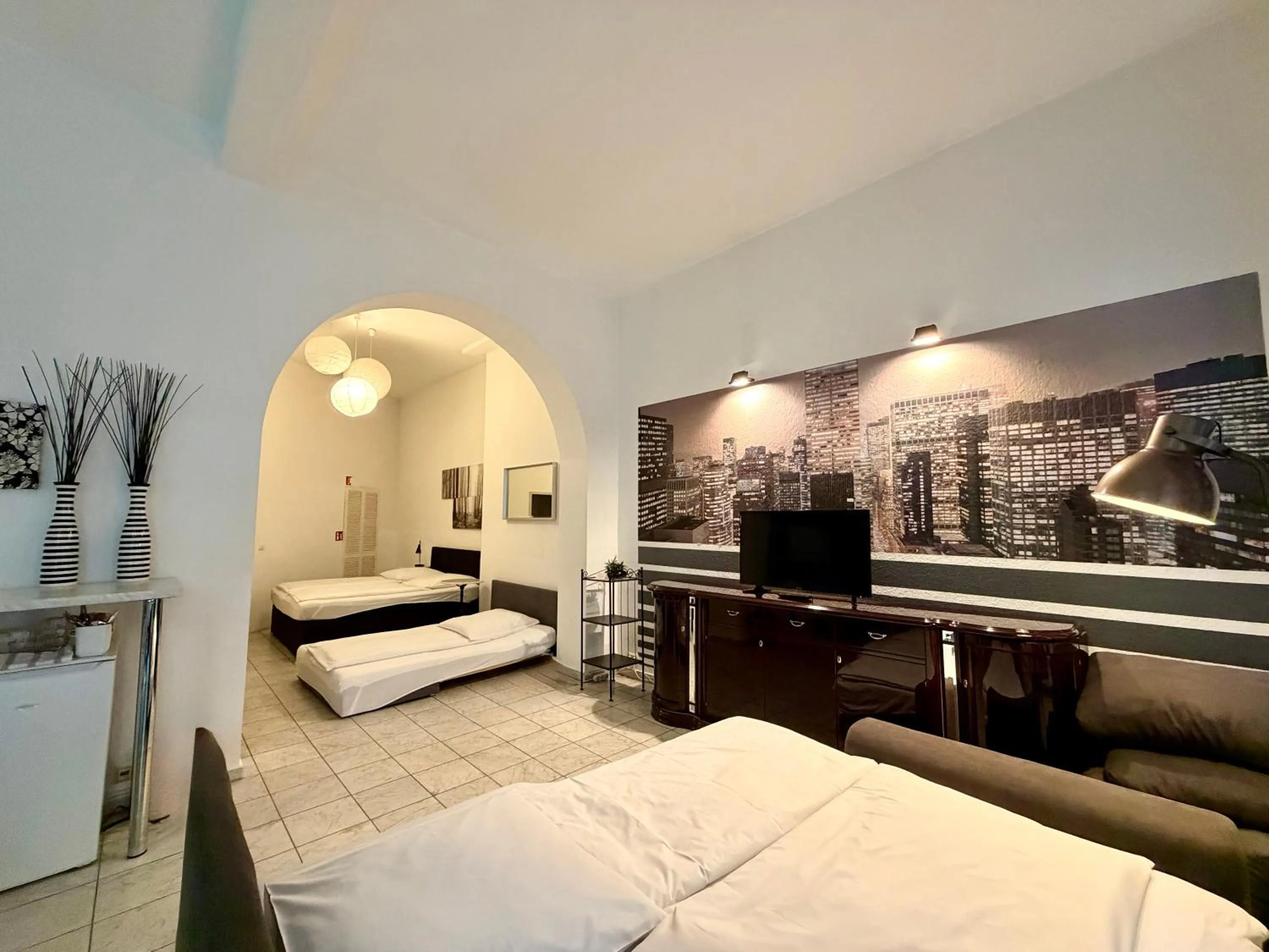 Bed in Altstadthotel Hayk am Rhein