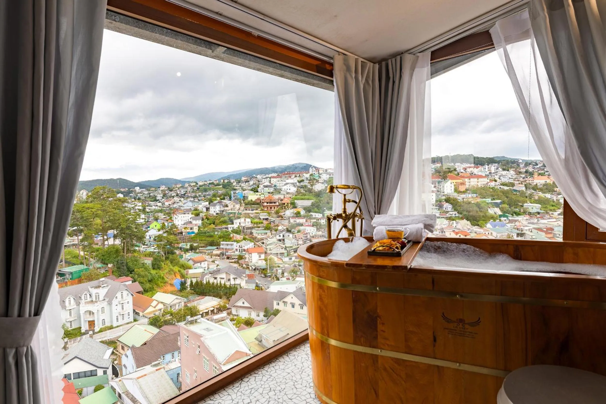 City view in Casanova Dalat Hotel