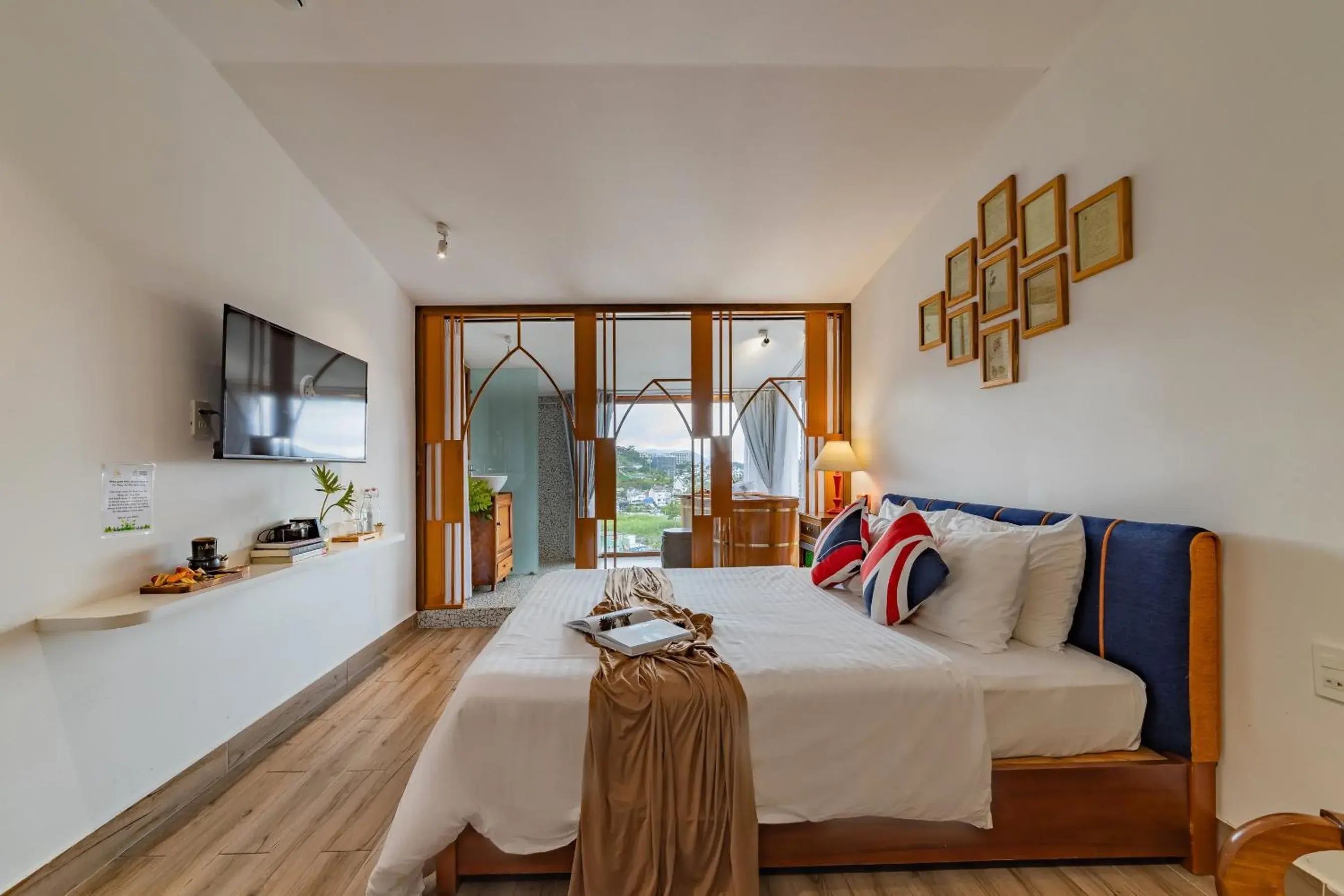 Bed in Casanova Dalat Hotel Bed in Casanova Dalat Hotel