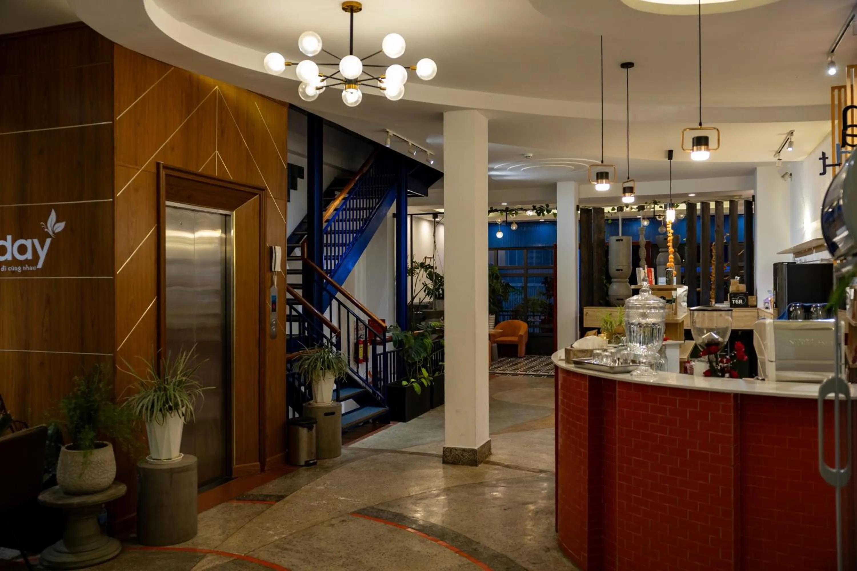 Lobby or reception in Casanova Dalat Hotel