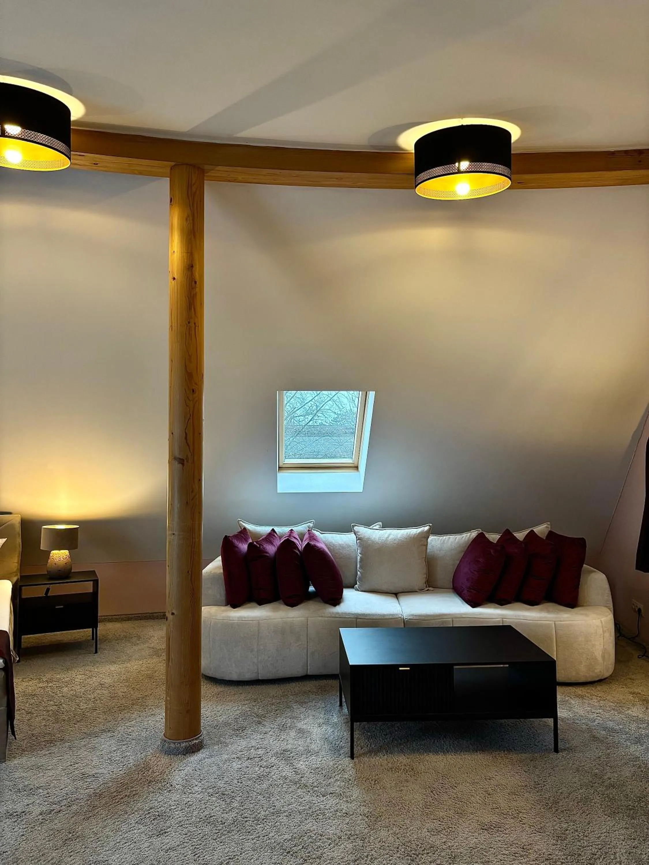 Living room in Empress Boutique Hotel