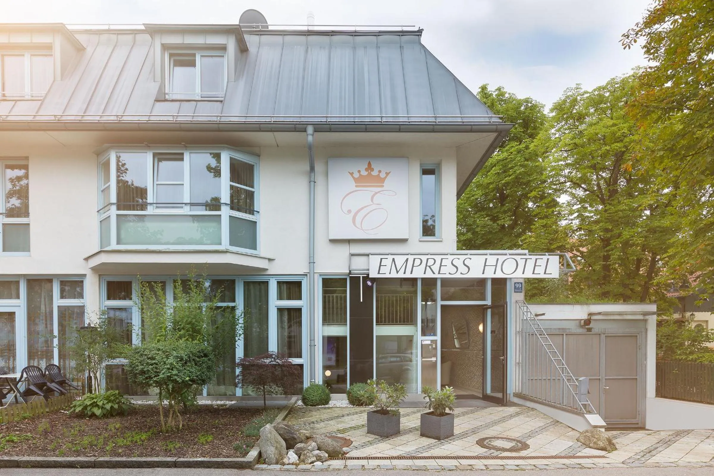 Property building in Empress Boutique Hotel