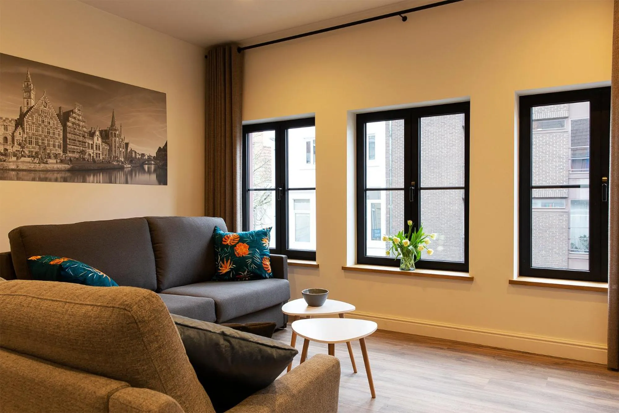 Living room in B&B Steendam 66