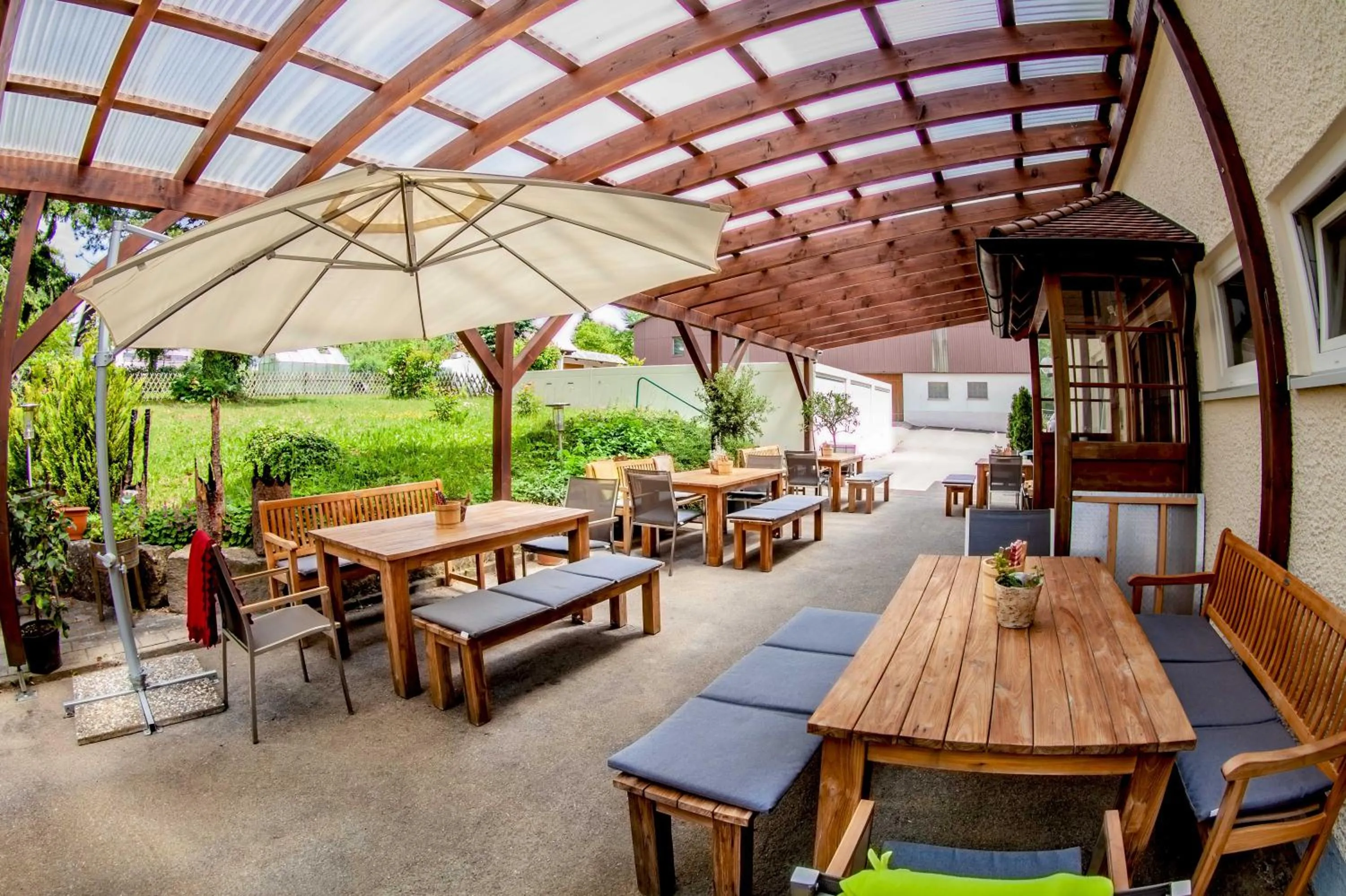 Garden in Hotel Grauleshof