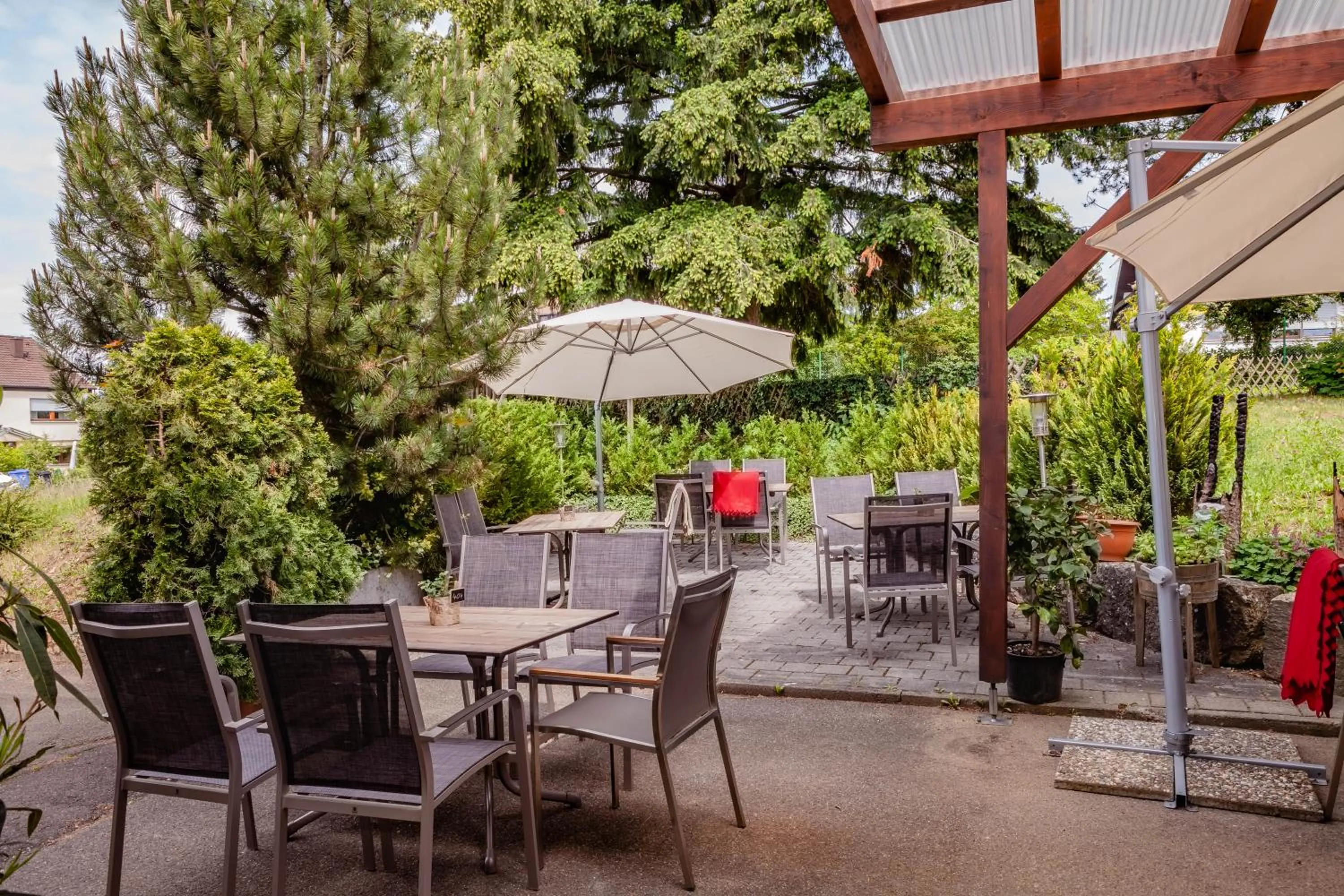 Garden in Hotel Grauleshof