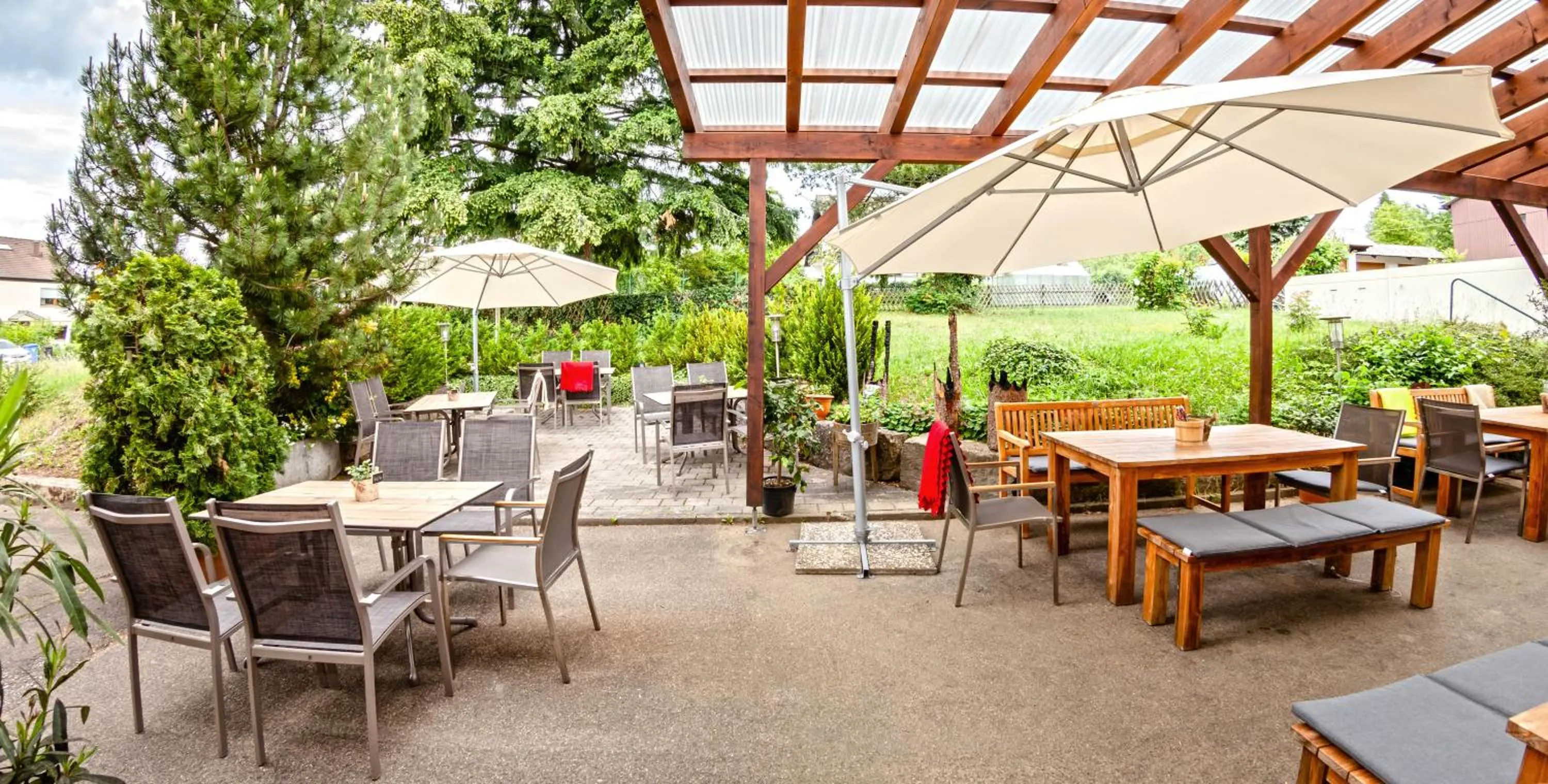 Garden in Hotel Grauleshof