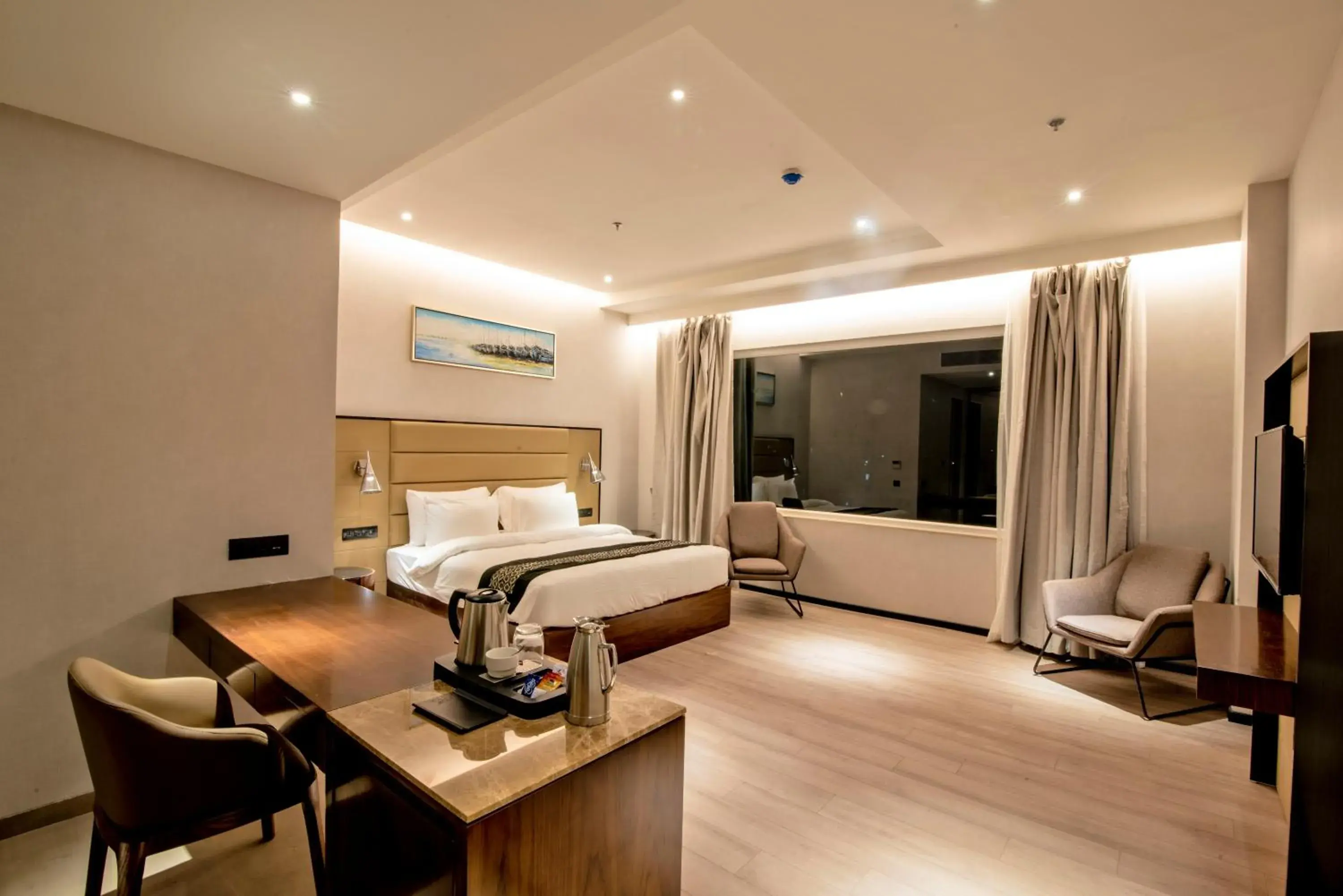 Bedroom, Bed in Enrise by Sayaji Nashik Bedroom, Bed in Enrise by Sayaji Nashik