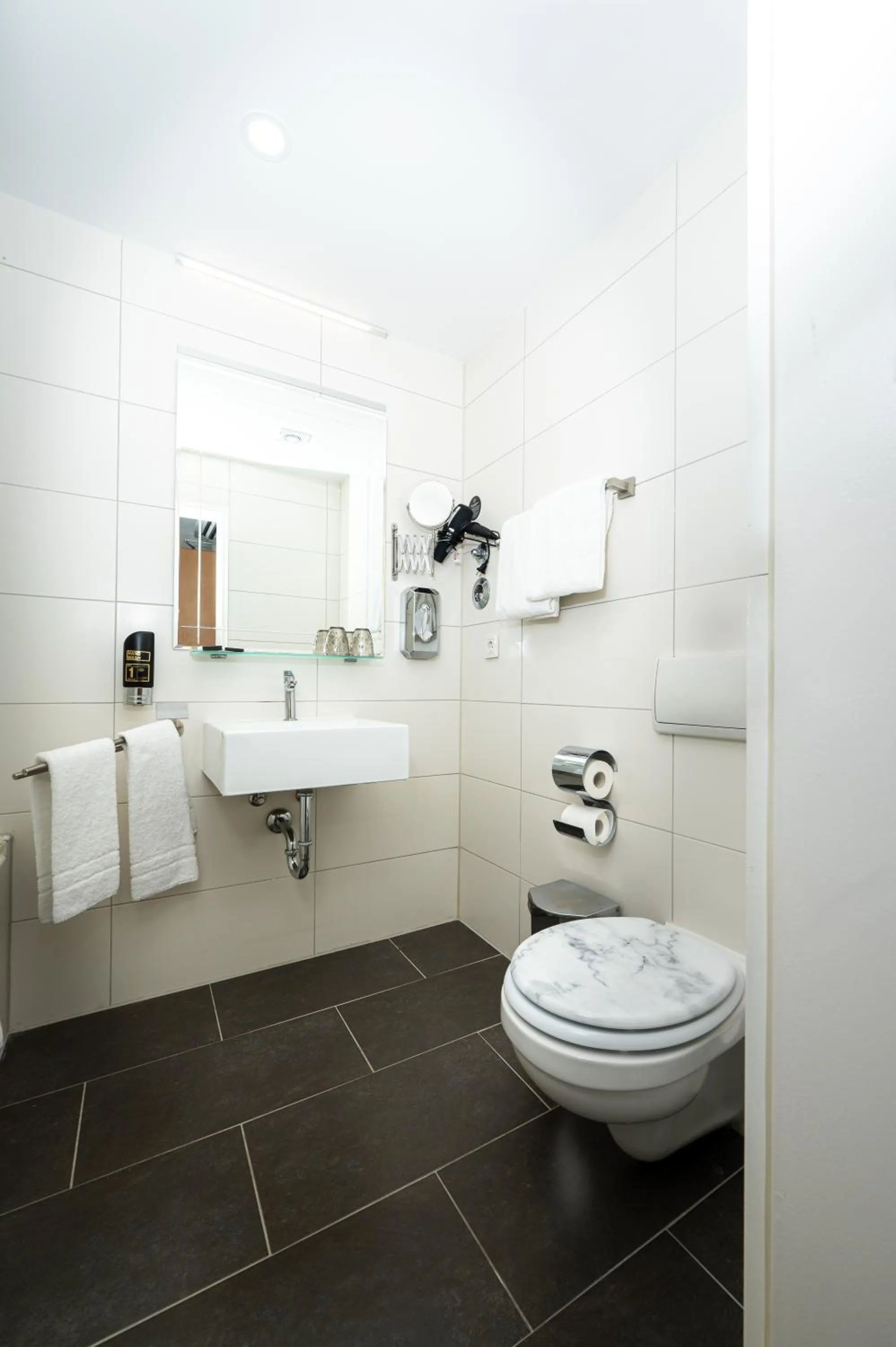 Toilet in Hotel Astor