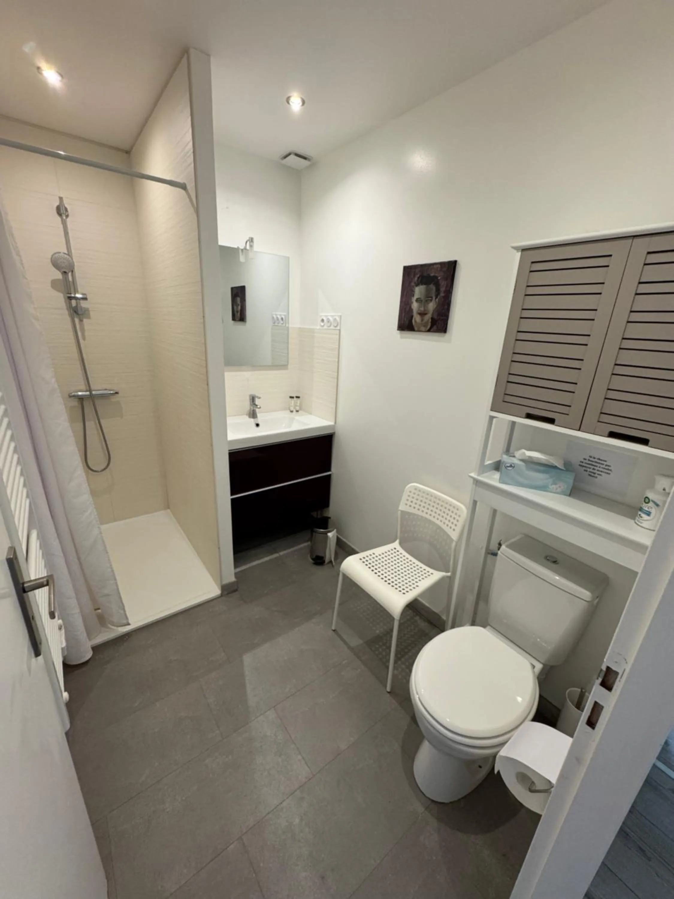 Shower in Bel Appartement Terrasse Intra Muros - Certifié Étoiles de France