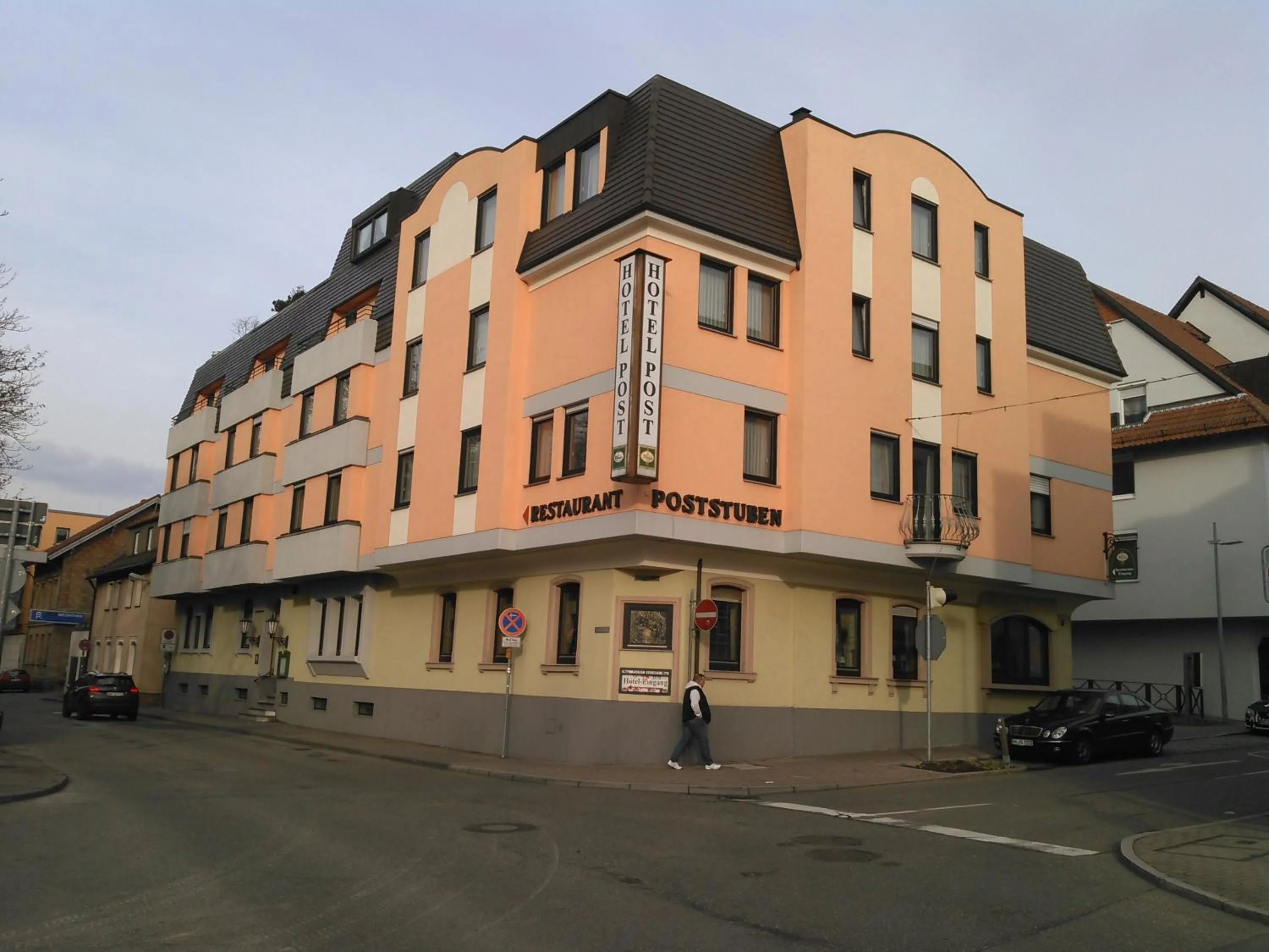 Property building in Hotel Post mit Klimaanlage