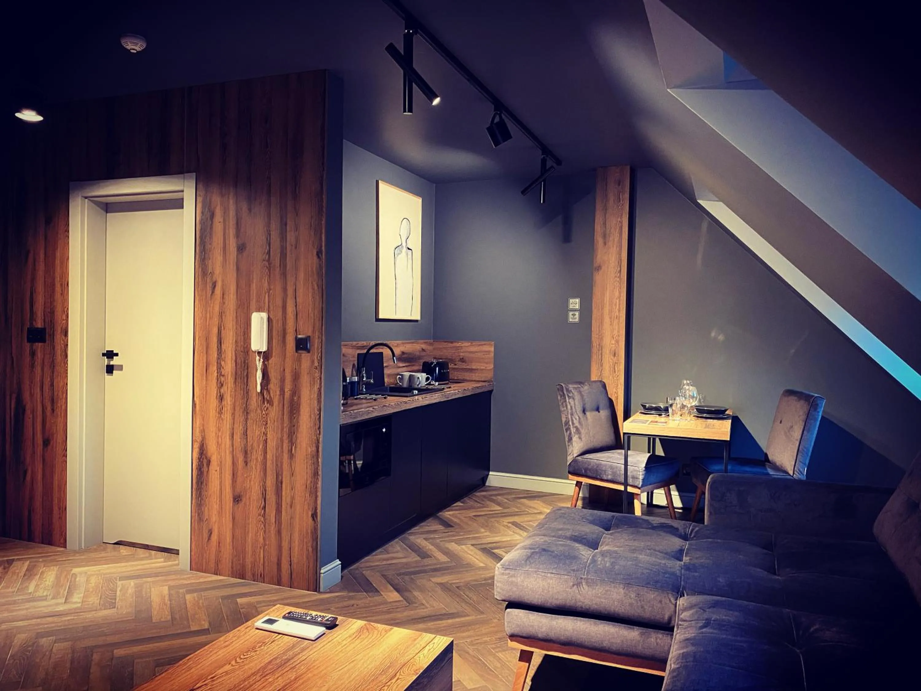 Living room in Old Town Luxury Apartments Zgorzelec
