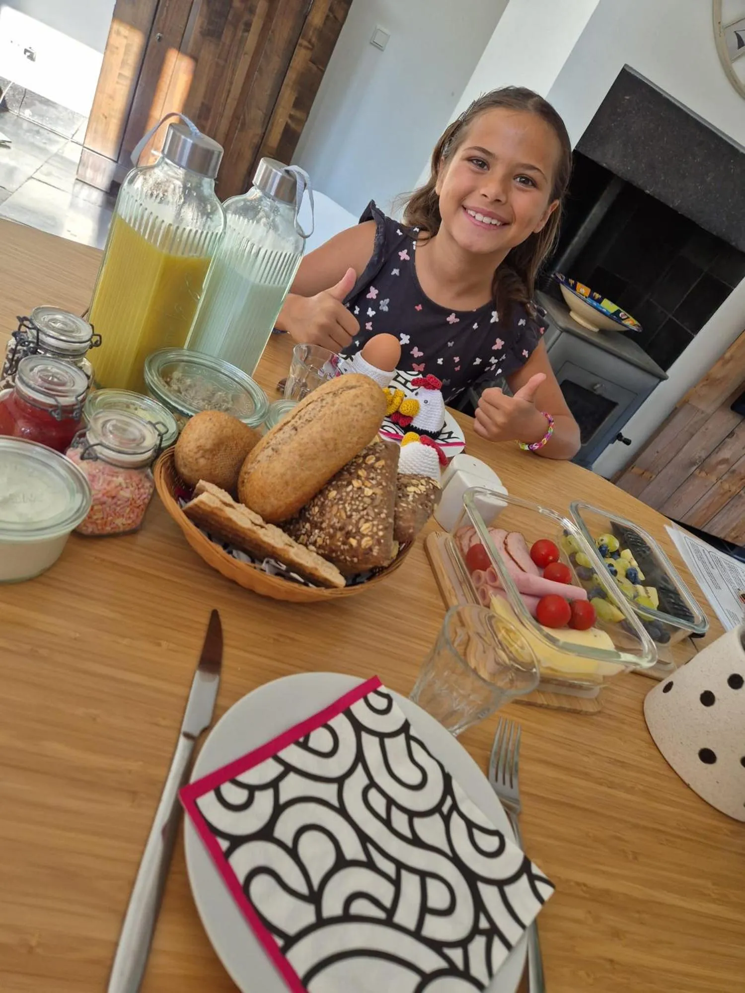 Breakfast in B&B de Loeff