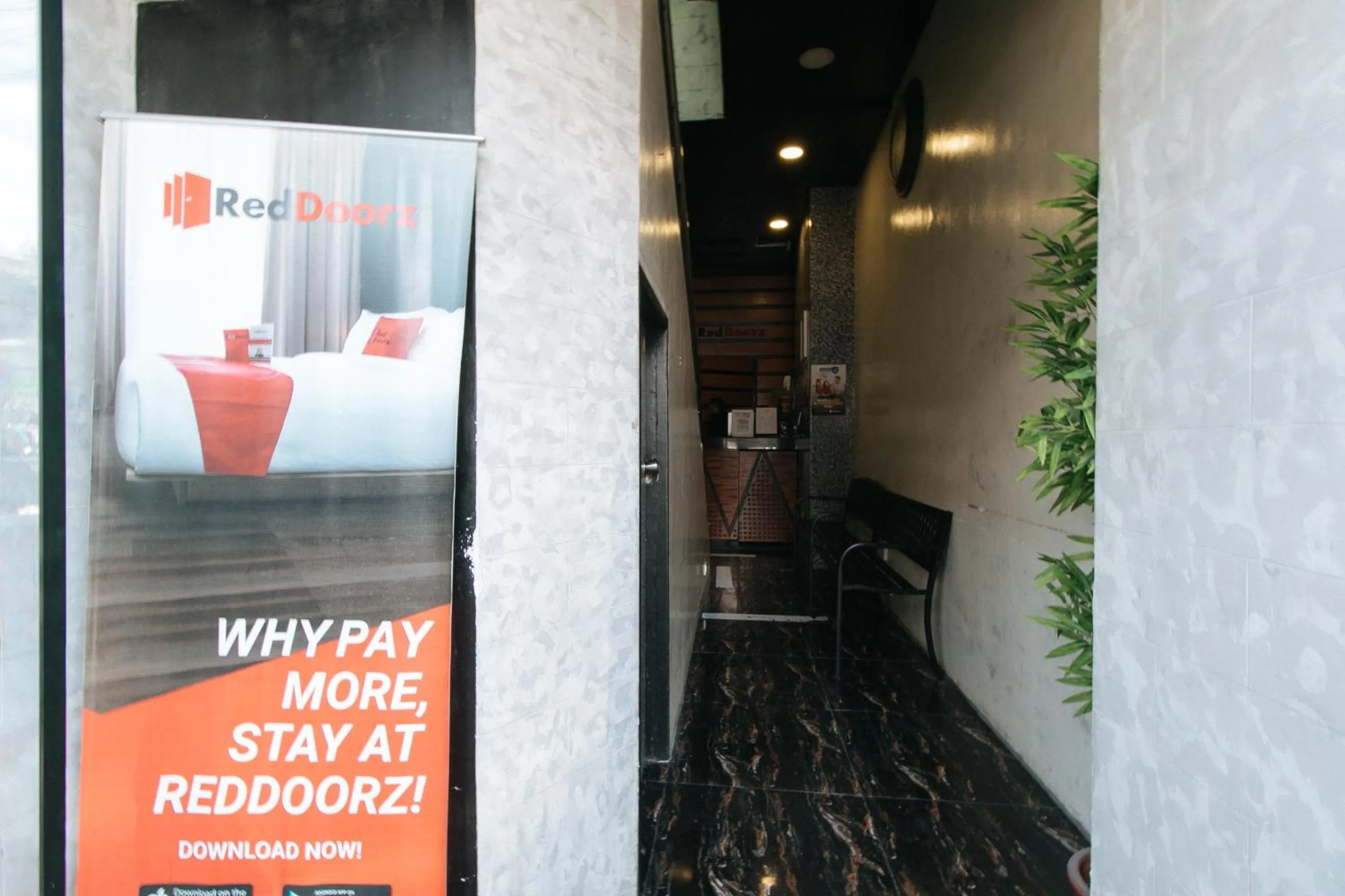 View (from property/room) in RedDoorz near Quiapo Church Manila