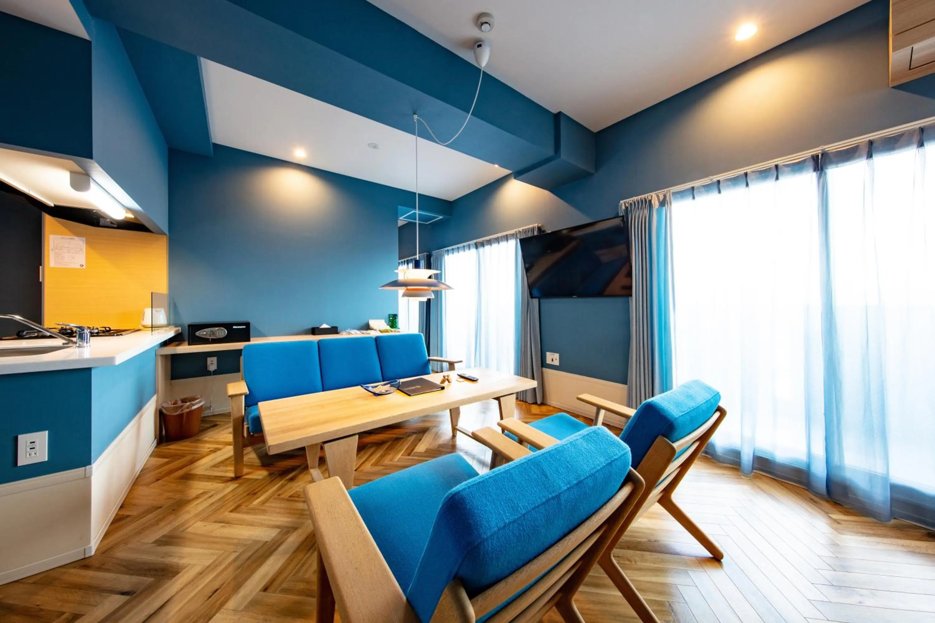 Living room in VILLA KOSHIDO kotoni