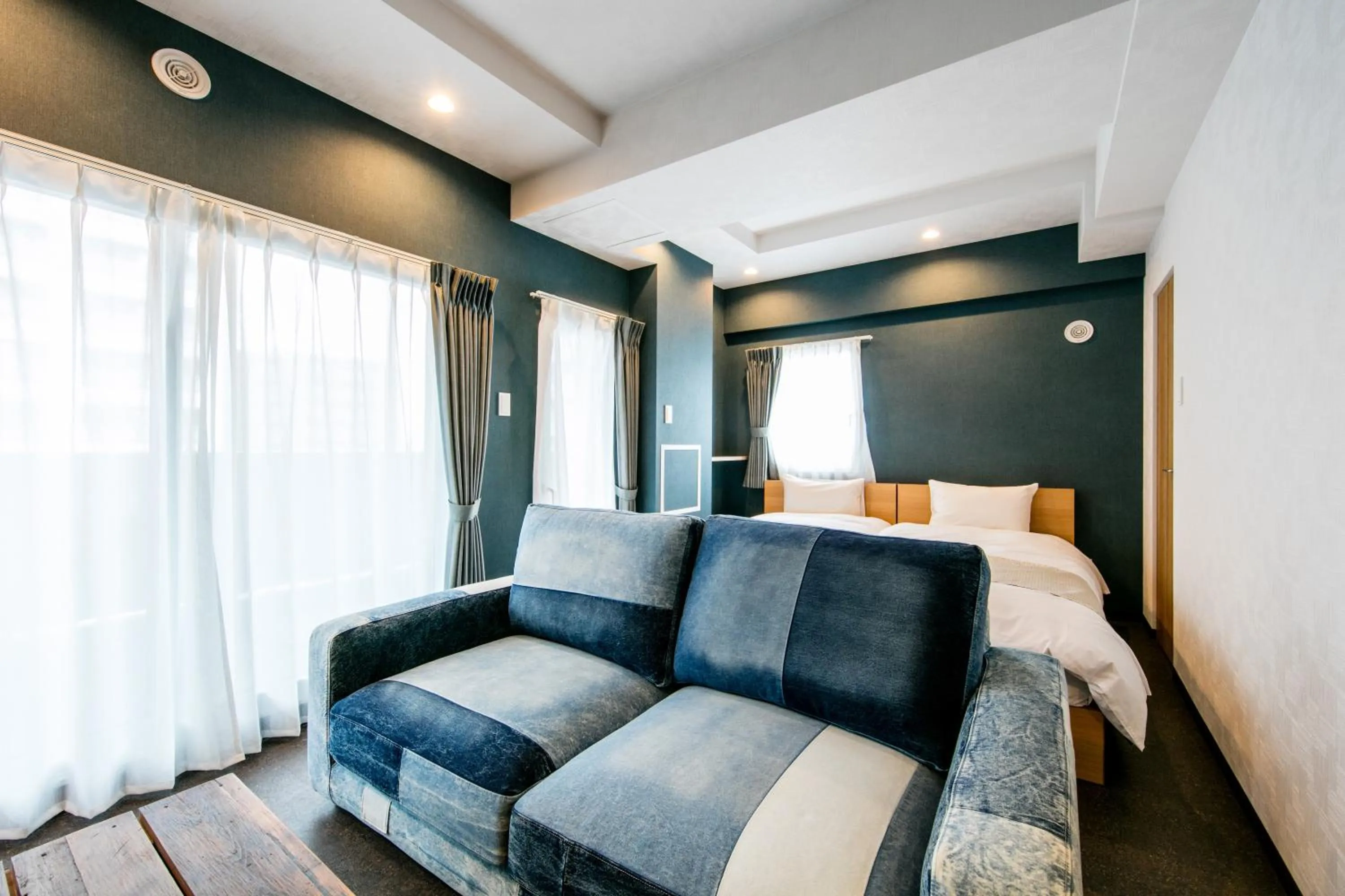 Living room, Bed in VILLA KOSHIDO kotoni