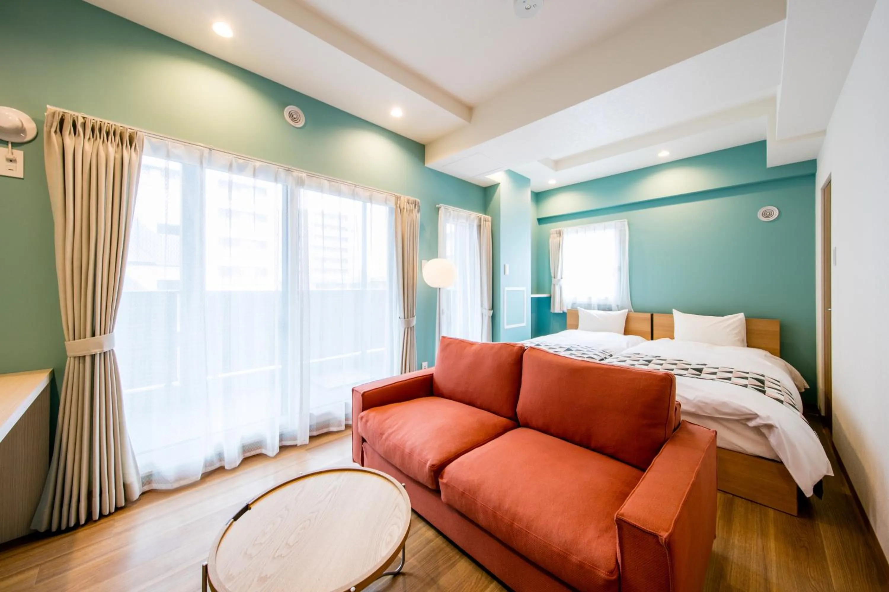 Living room, Bed in VILLA KOSHIDO kotoni