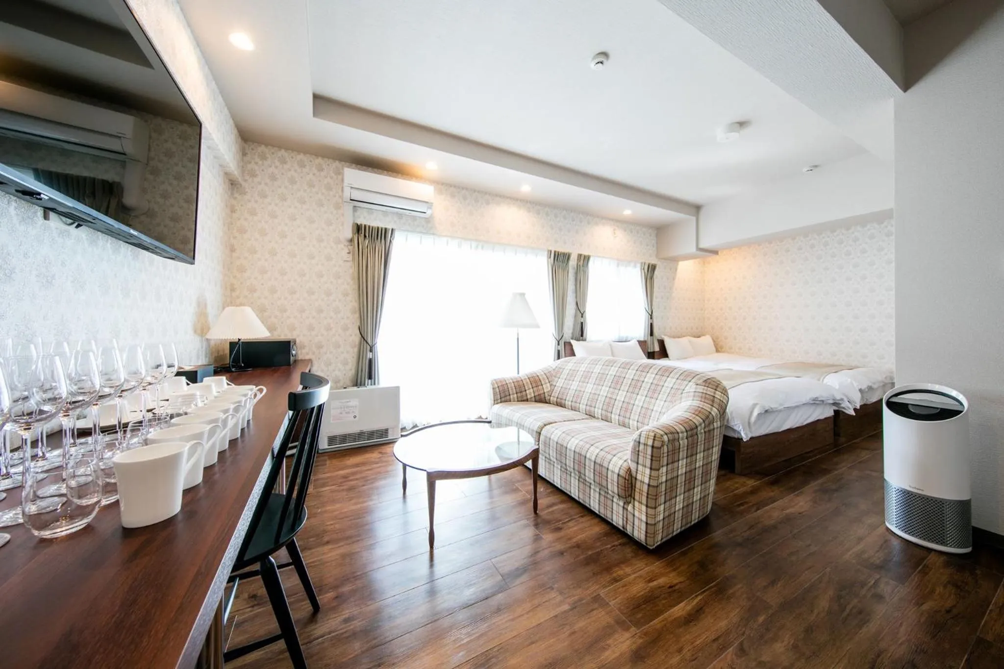 Living room, Bed in VILLA KOSHIDO kotoni