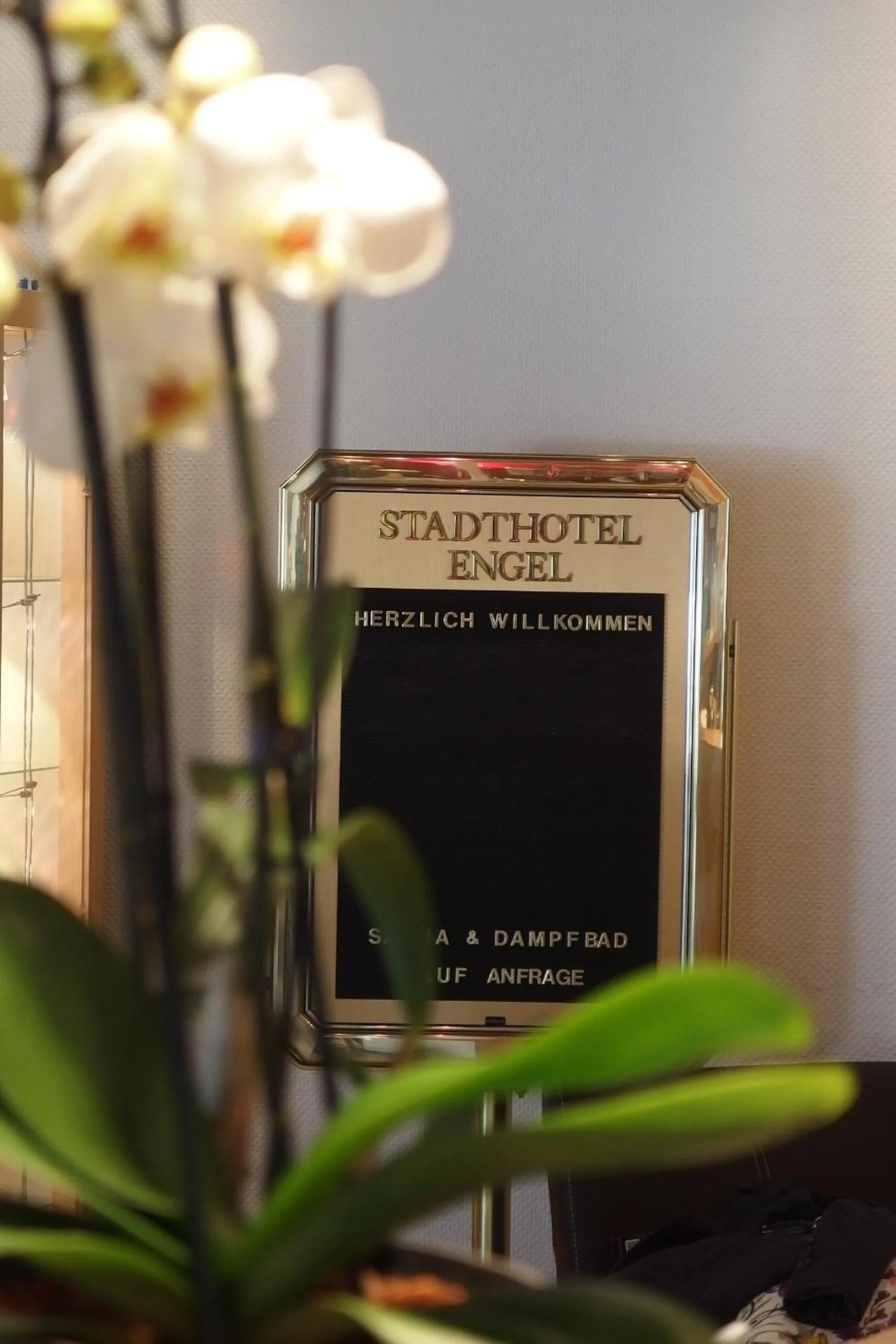 Decorative detail in Stadthotel Engel