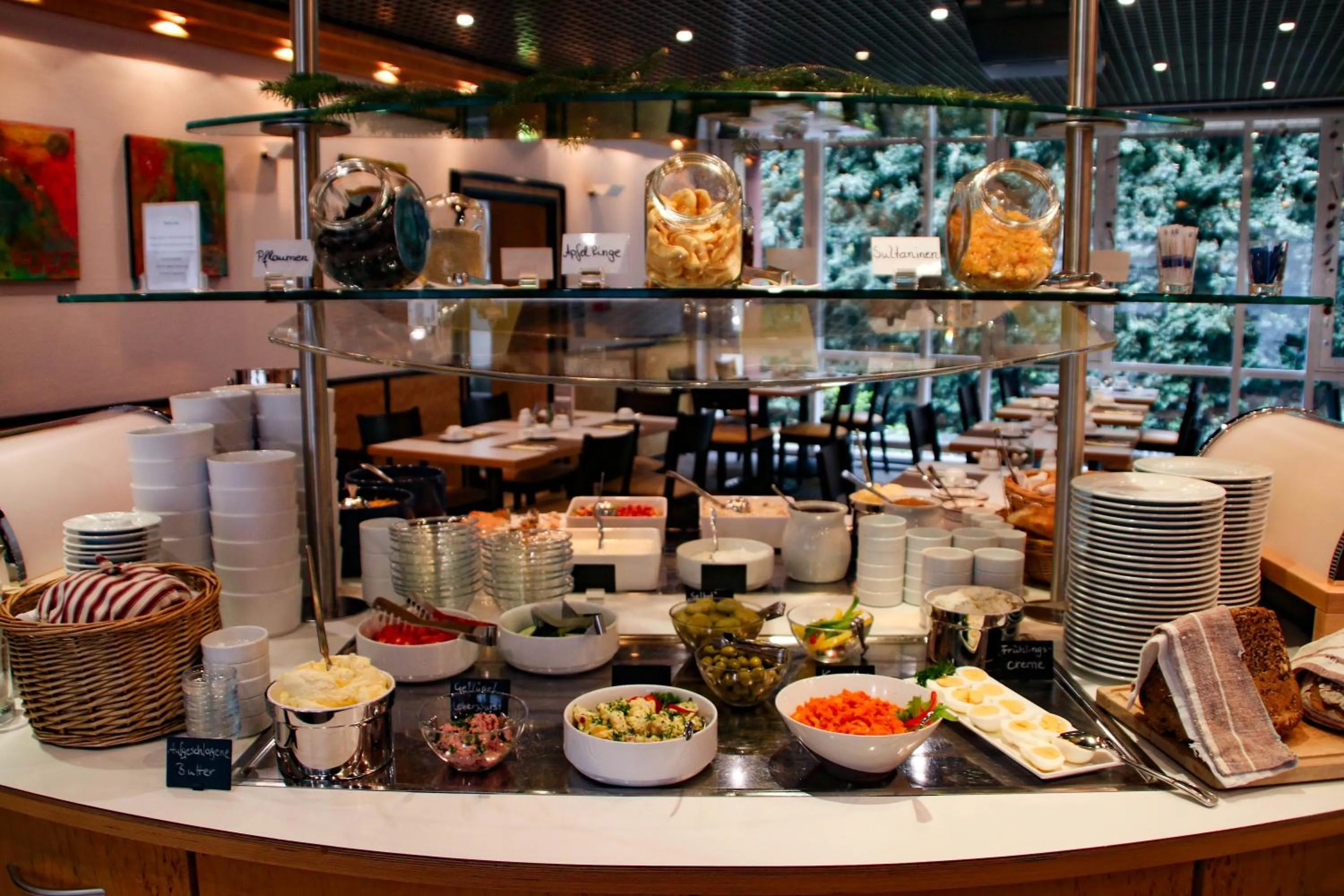 Buffet breakfast in Stadthotel Engel