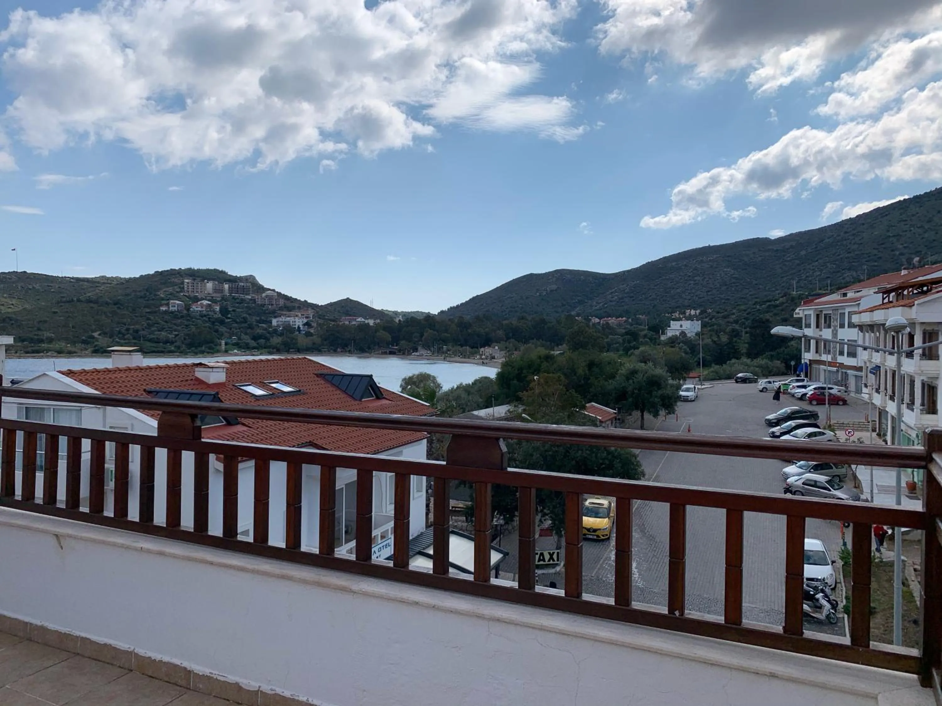 Balcony/Terrace in Oğuz Otel Datça