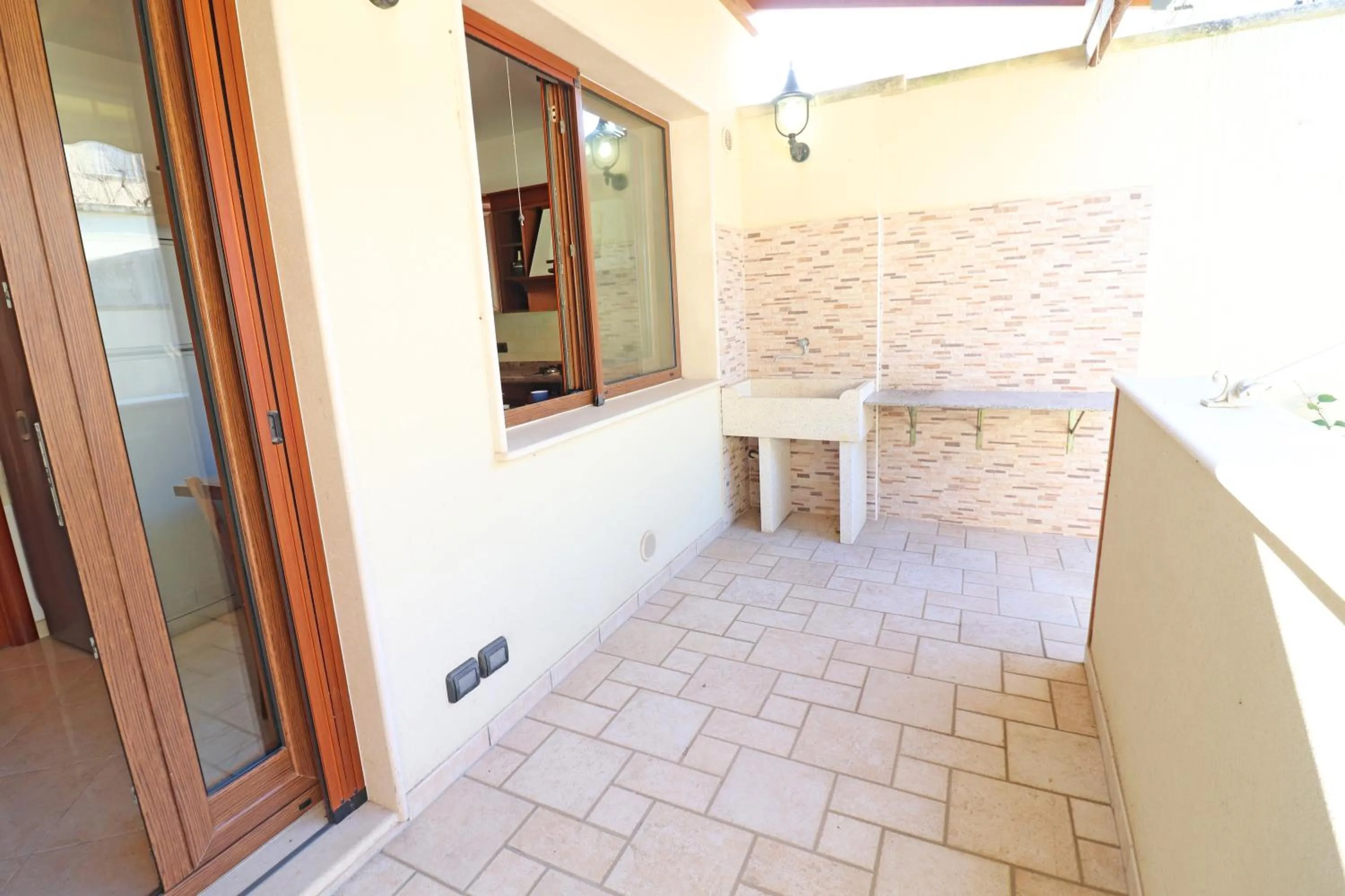 Patio in Holiday home Eva to Otranto center 4 places