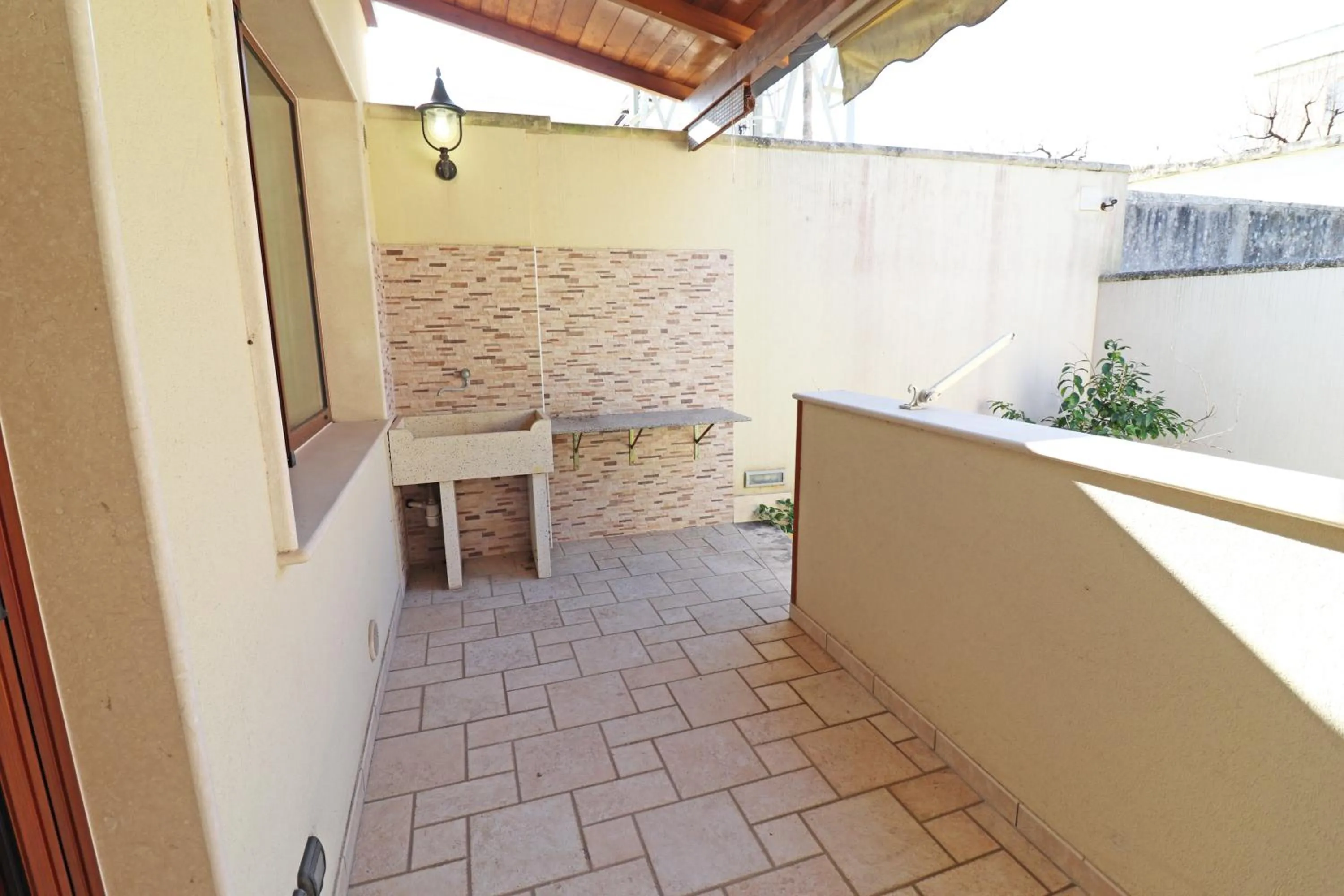 Balcony/Terrace in Holiday home Eva to Otranto center 4 places