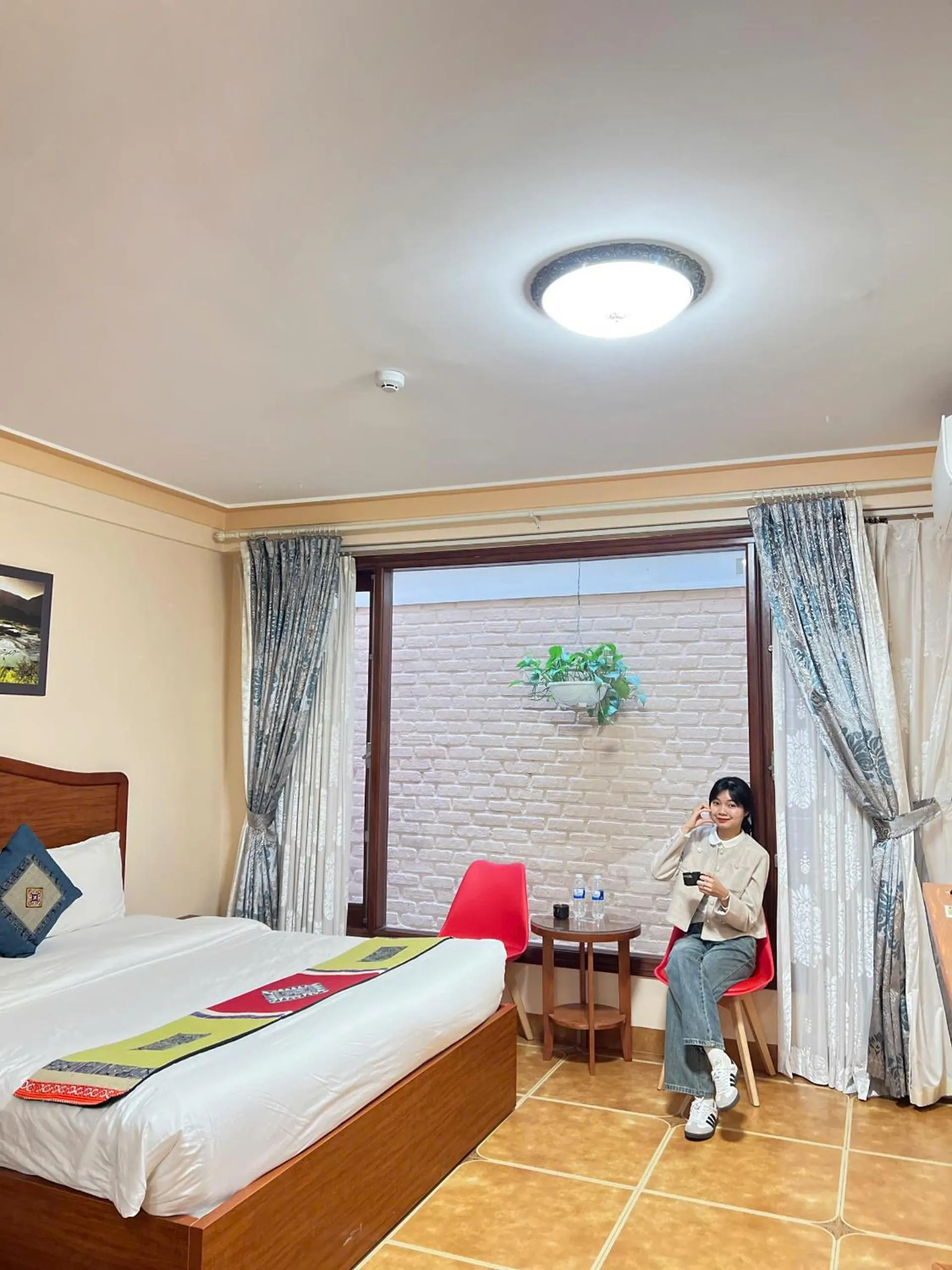 group of guests, Bed in Sapa Symphony Hotel